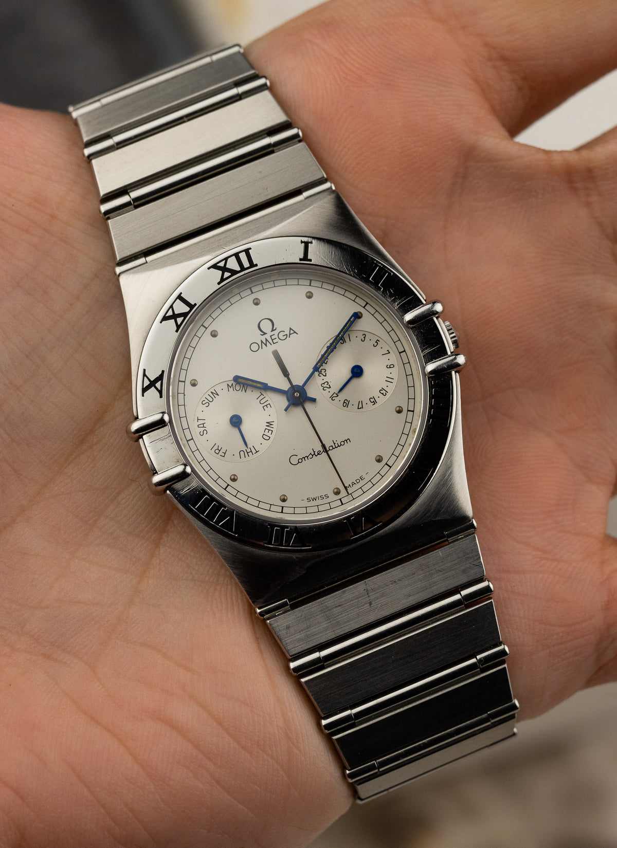 1986 Omega Constellation Manhattan Day-Date 396.1070 cal. 1444 Box