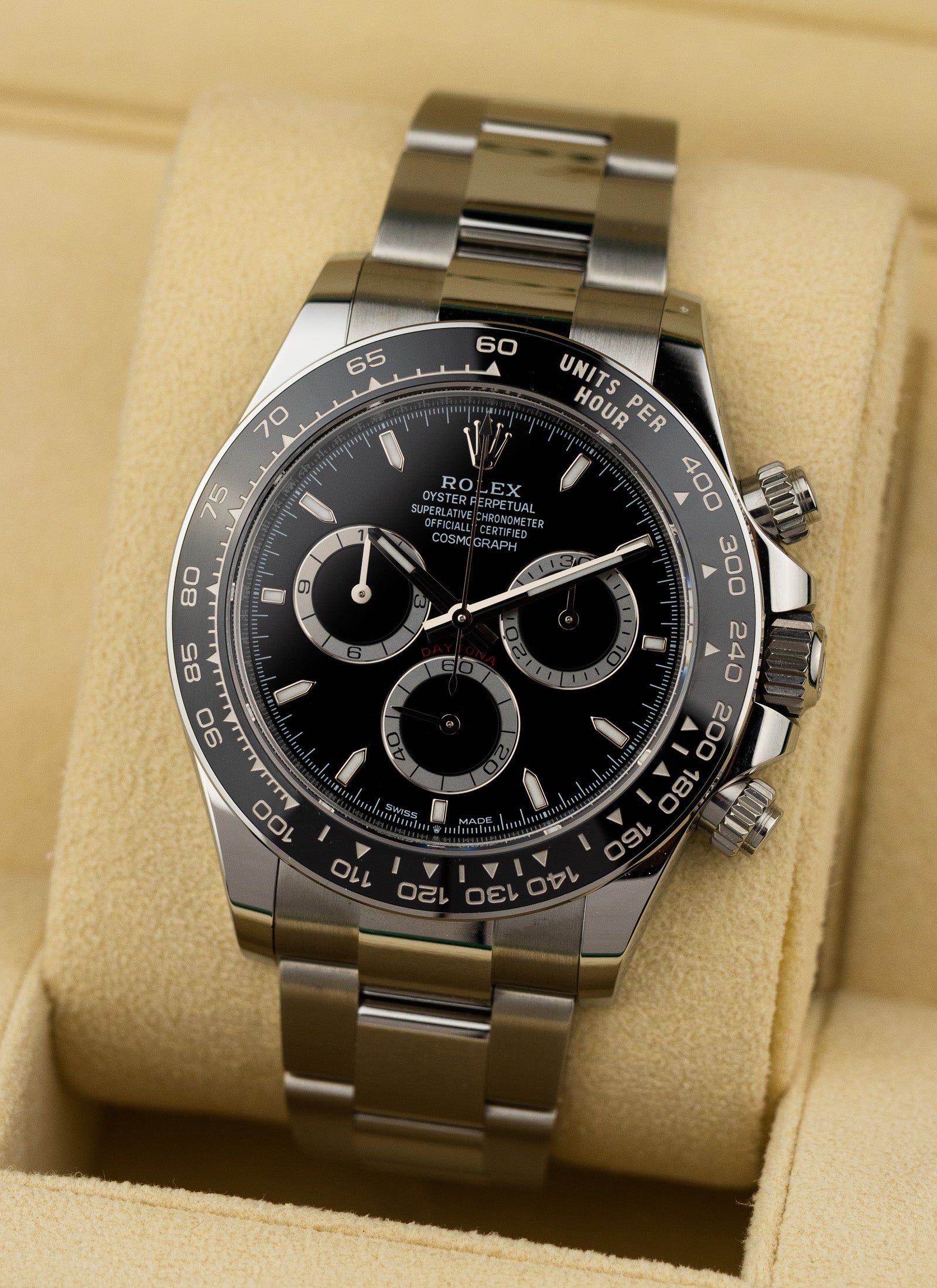 2024 Rolex Daytona 126500LN Black Dial New/Unworn Full Set Kruk