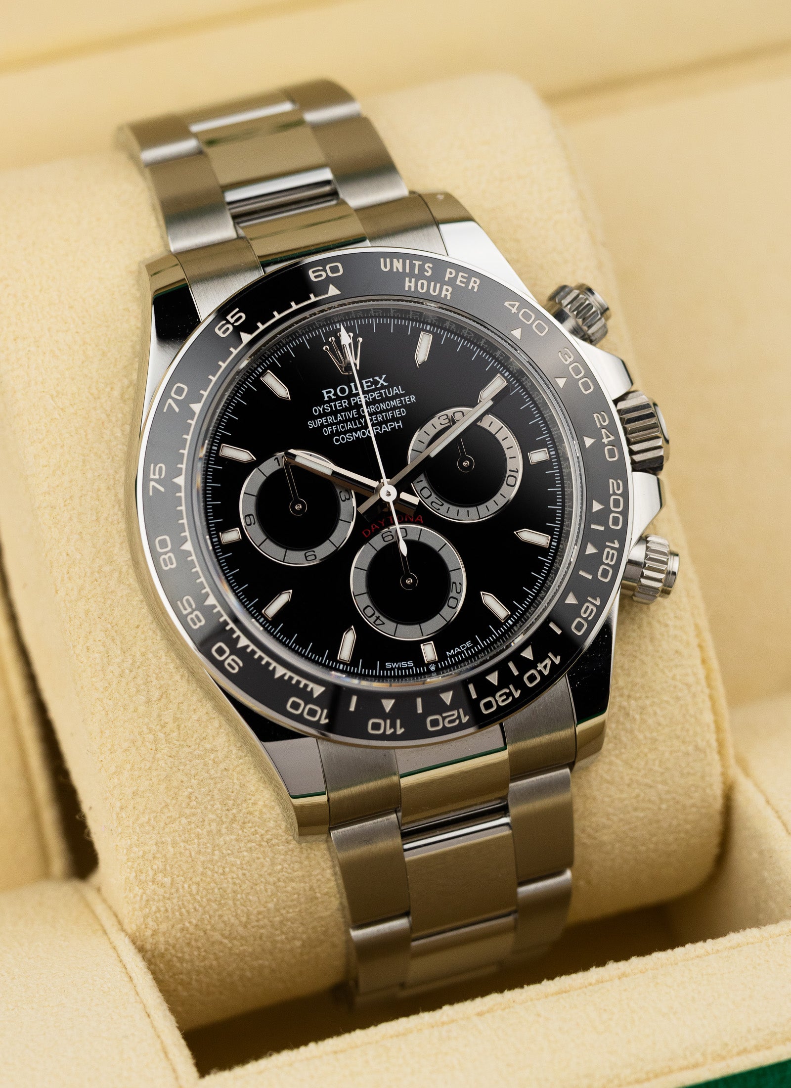 2024 Rolex Daytona 126500LN Black Dial New/Unworn Full Set Kruk