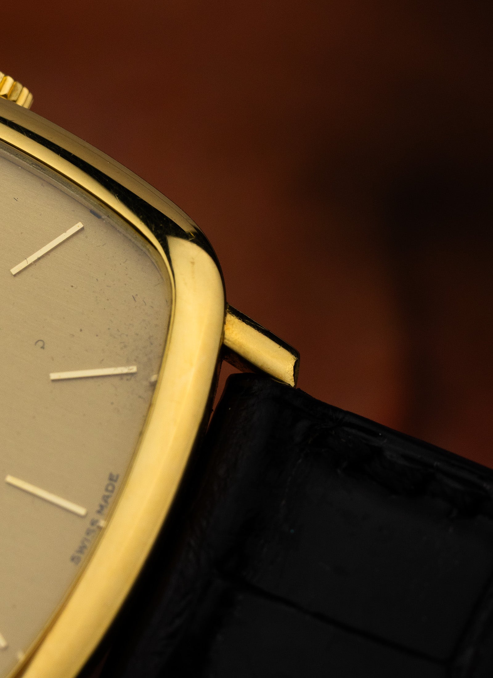 1980s 18K Chopard 2086 Cushion Case Automatic cal. 2-66