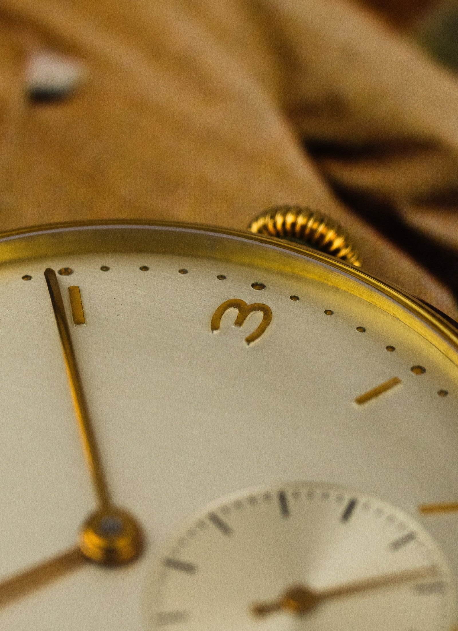 1950s 18K IWC Schaffhausen Unpolished cal. 88