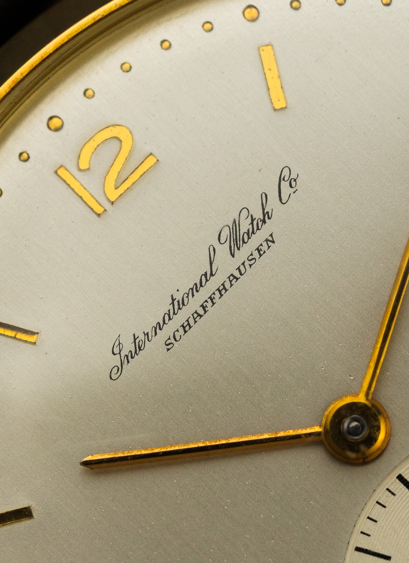 1950s 18K IWC Schaffhausen Unpolished cal. 88