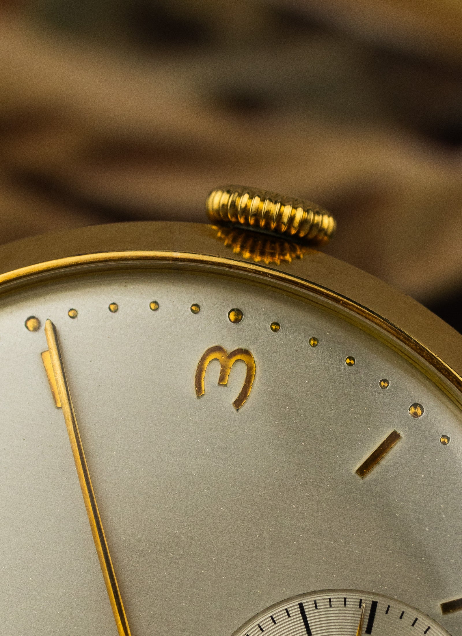 1950s 18K IWC Schaffhausen Unpolished cal. 88