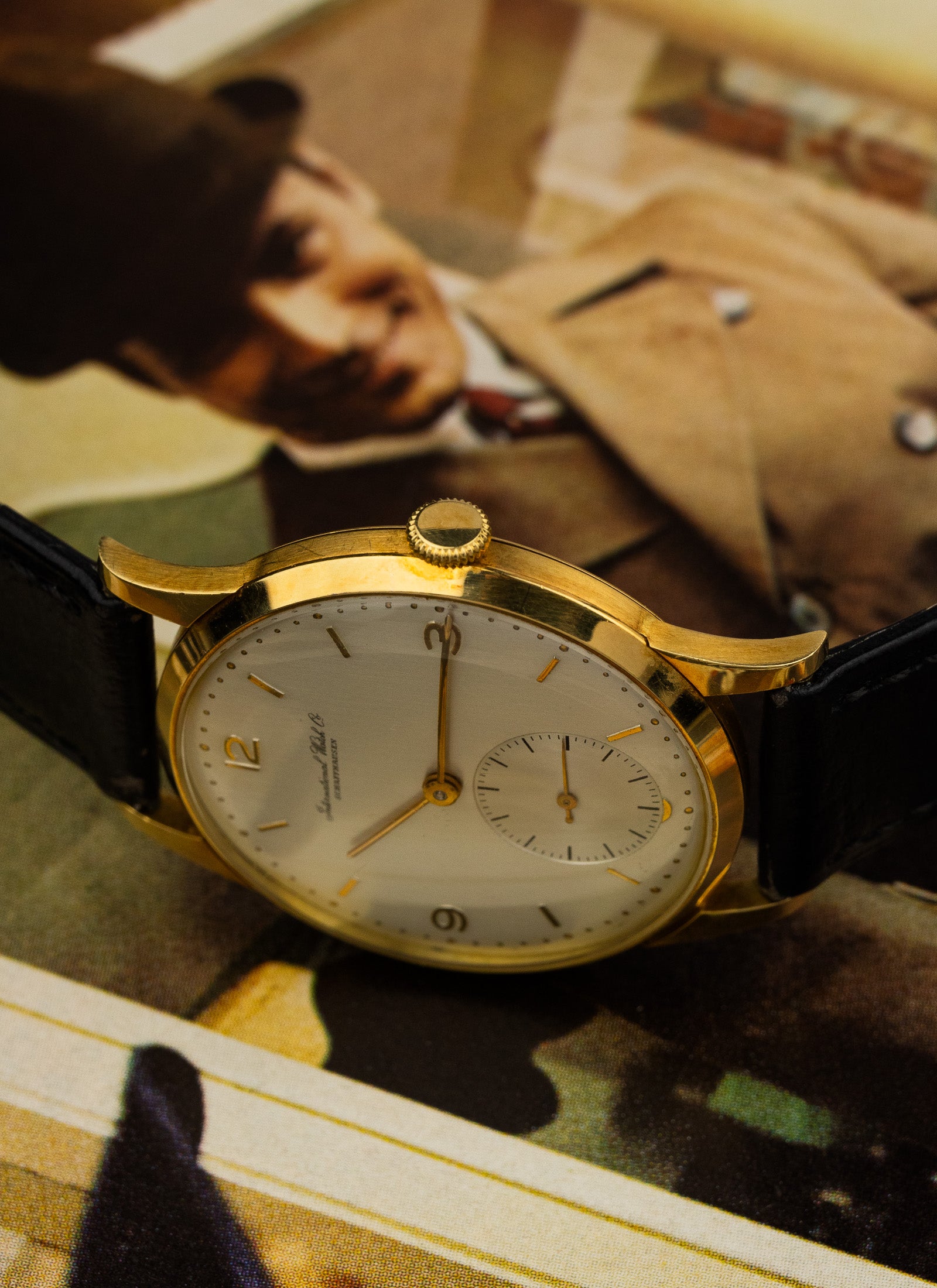 1950s 18K IWC Schaffhausen Unpolished cal. 88