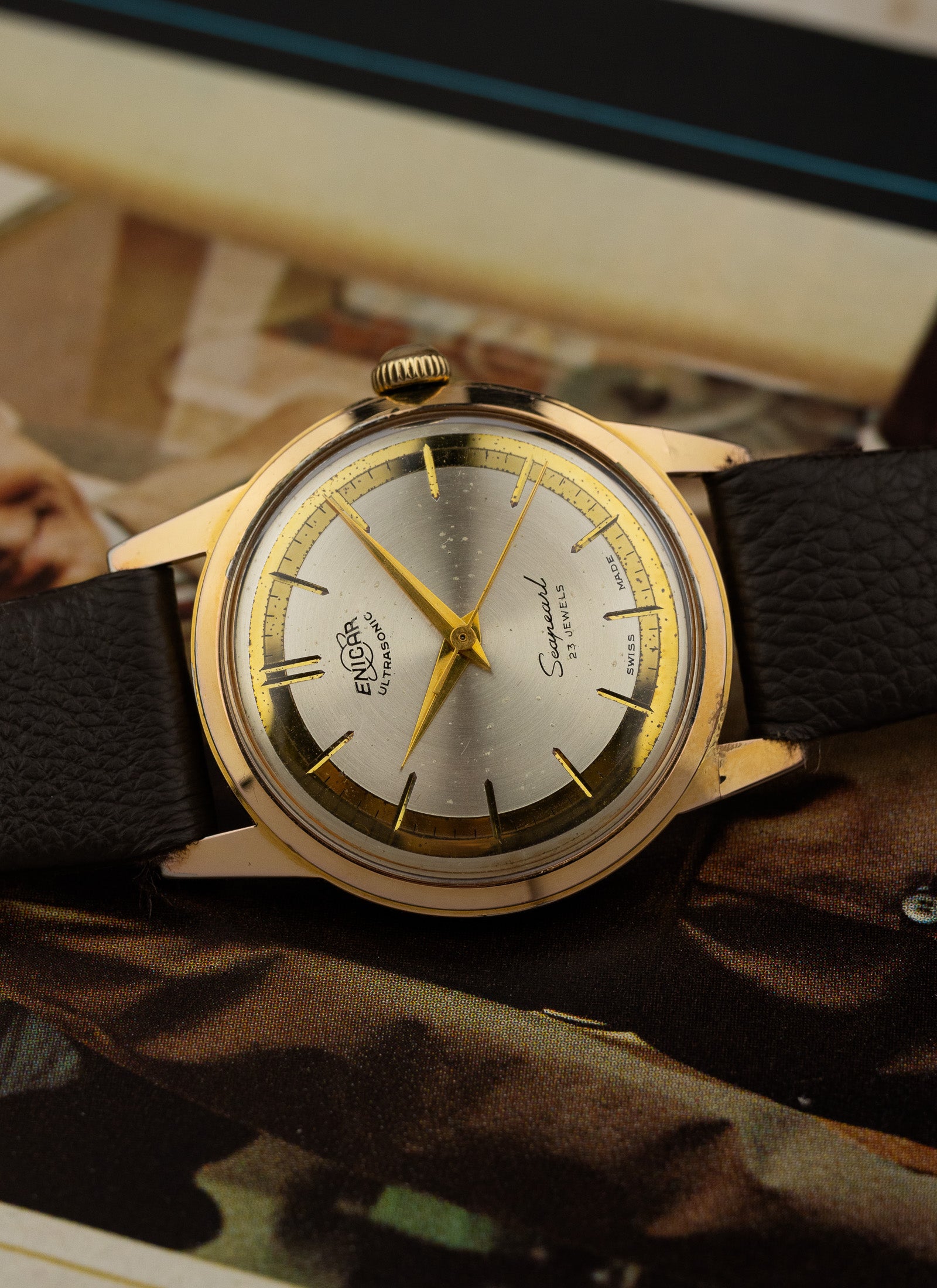 1957 Enicar Ultrasonic Seapearl 100/92 cal. AR 1010 Serviced