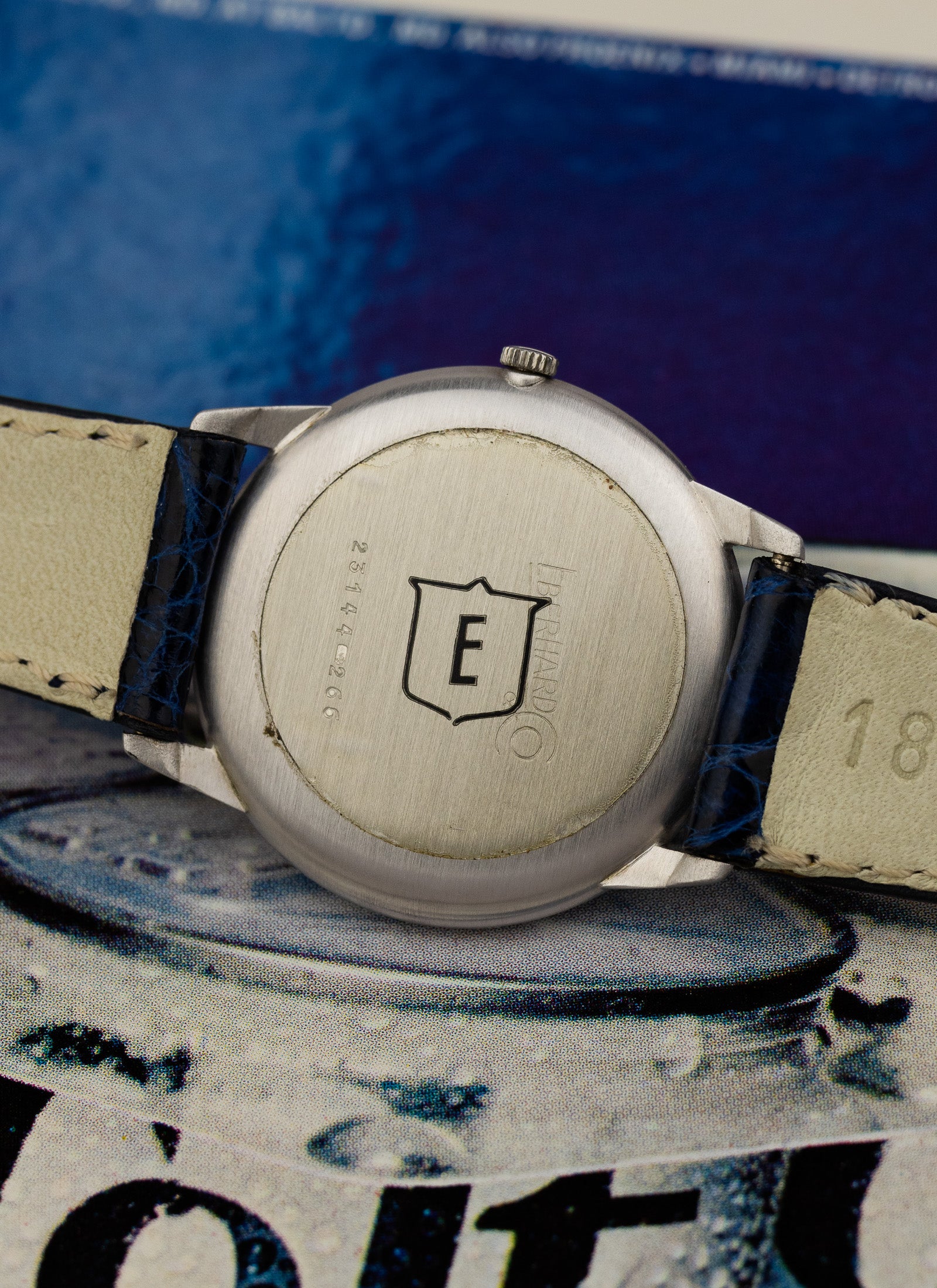 1960s 18K Eberhard & Co. White Gold 23144.266 cal. 232