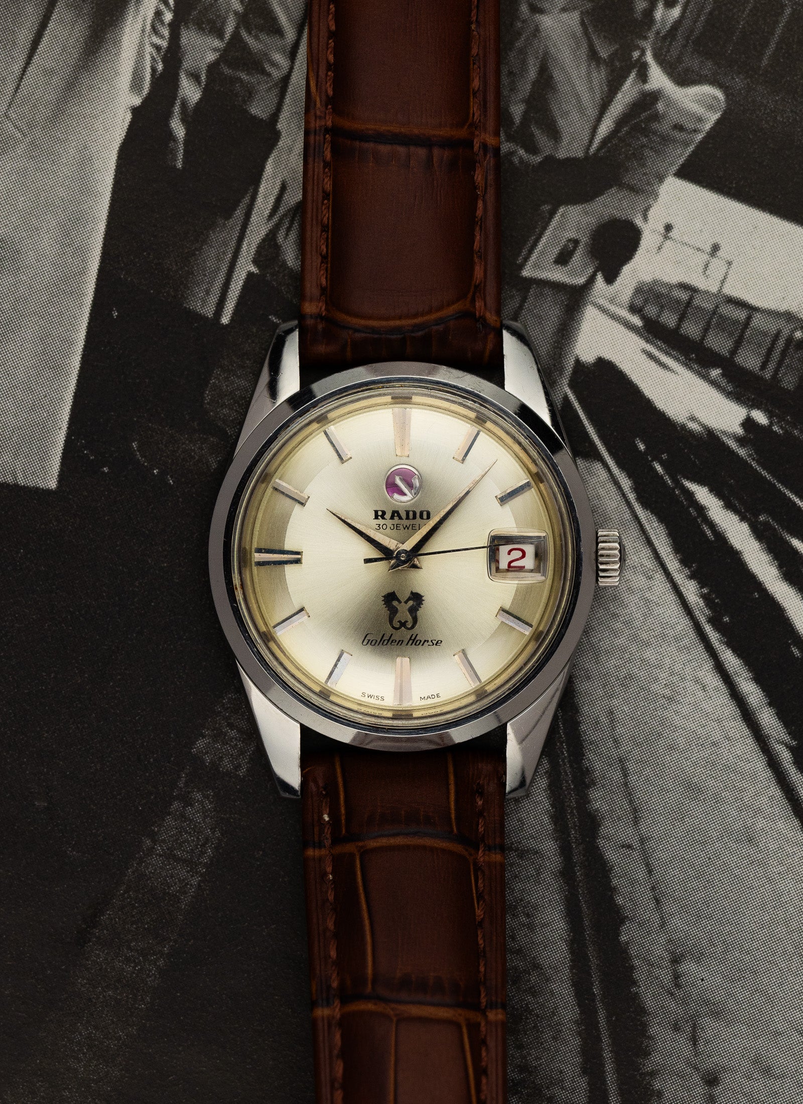 1960s Rado Golden Horse 11675 Serviced