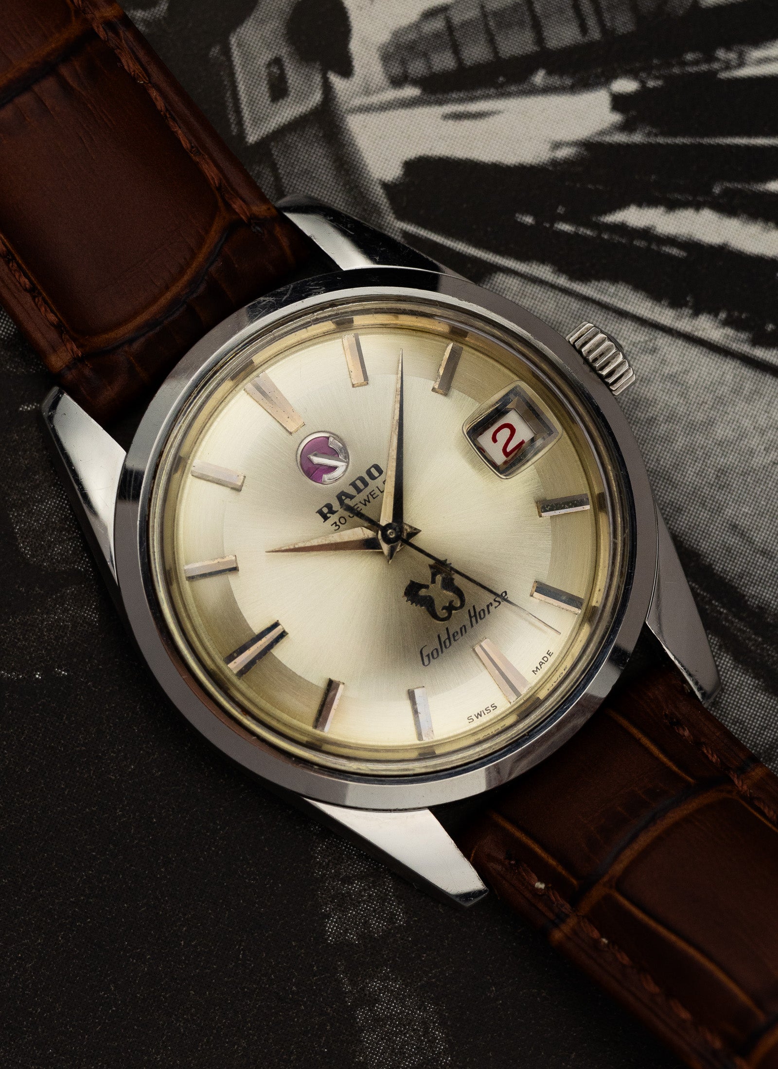 1960s Rado Golden Horse 11675 Serviced