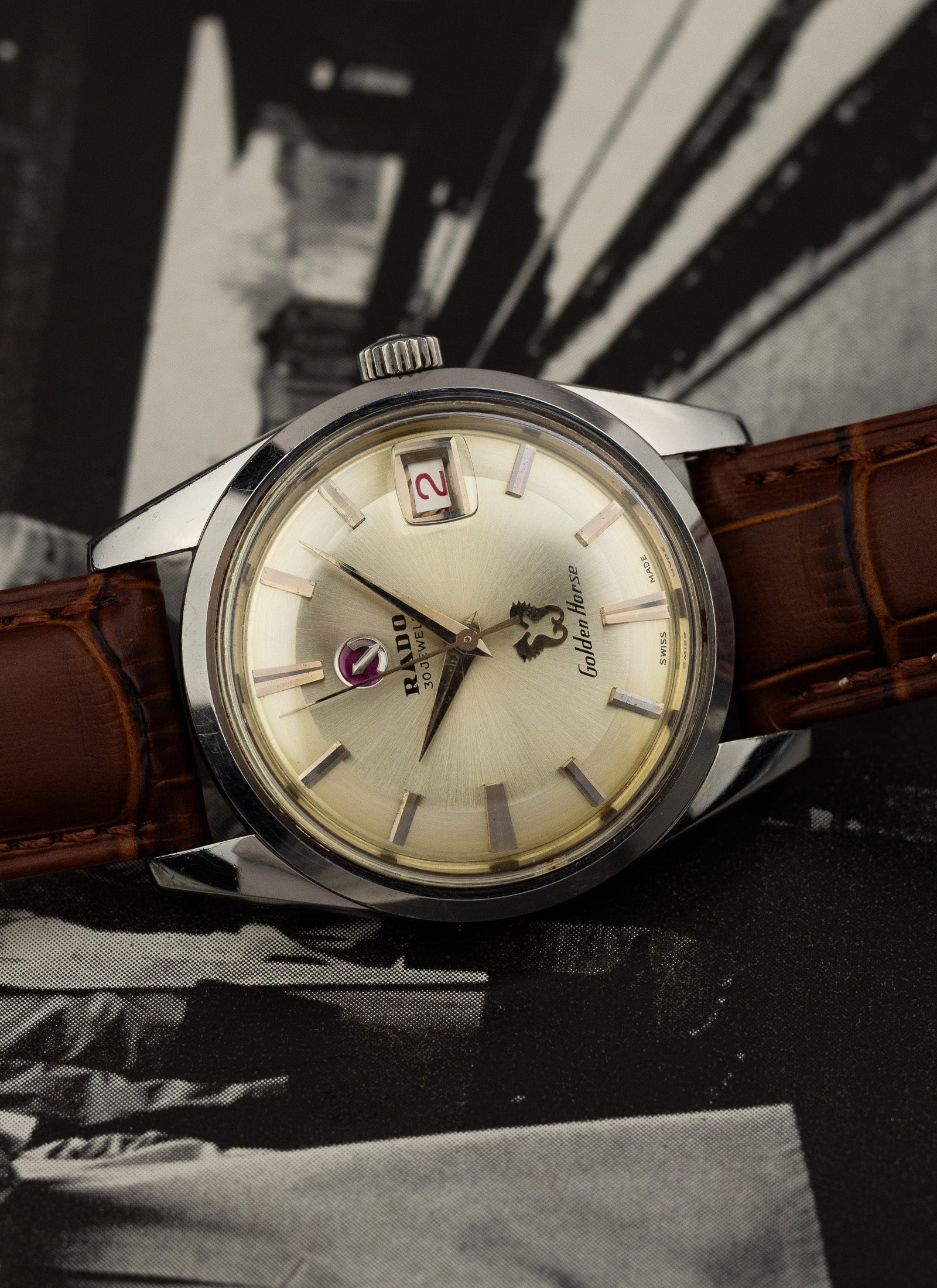 1960s Rado Golden Horse 11675 Serviced