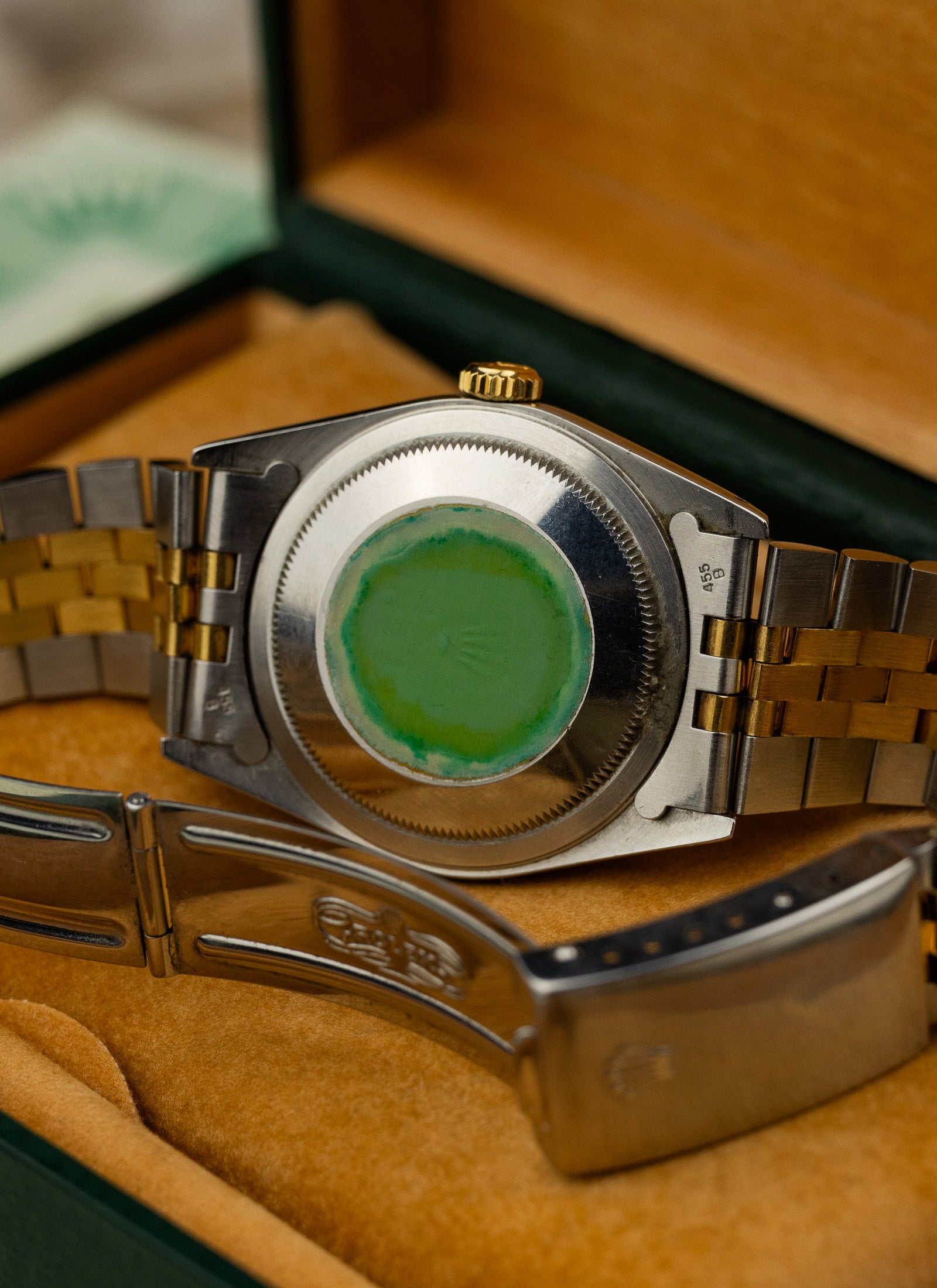 1991 Rolex Datejust Bicolor Champagne Dial 16233 Serviced Full Set