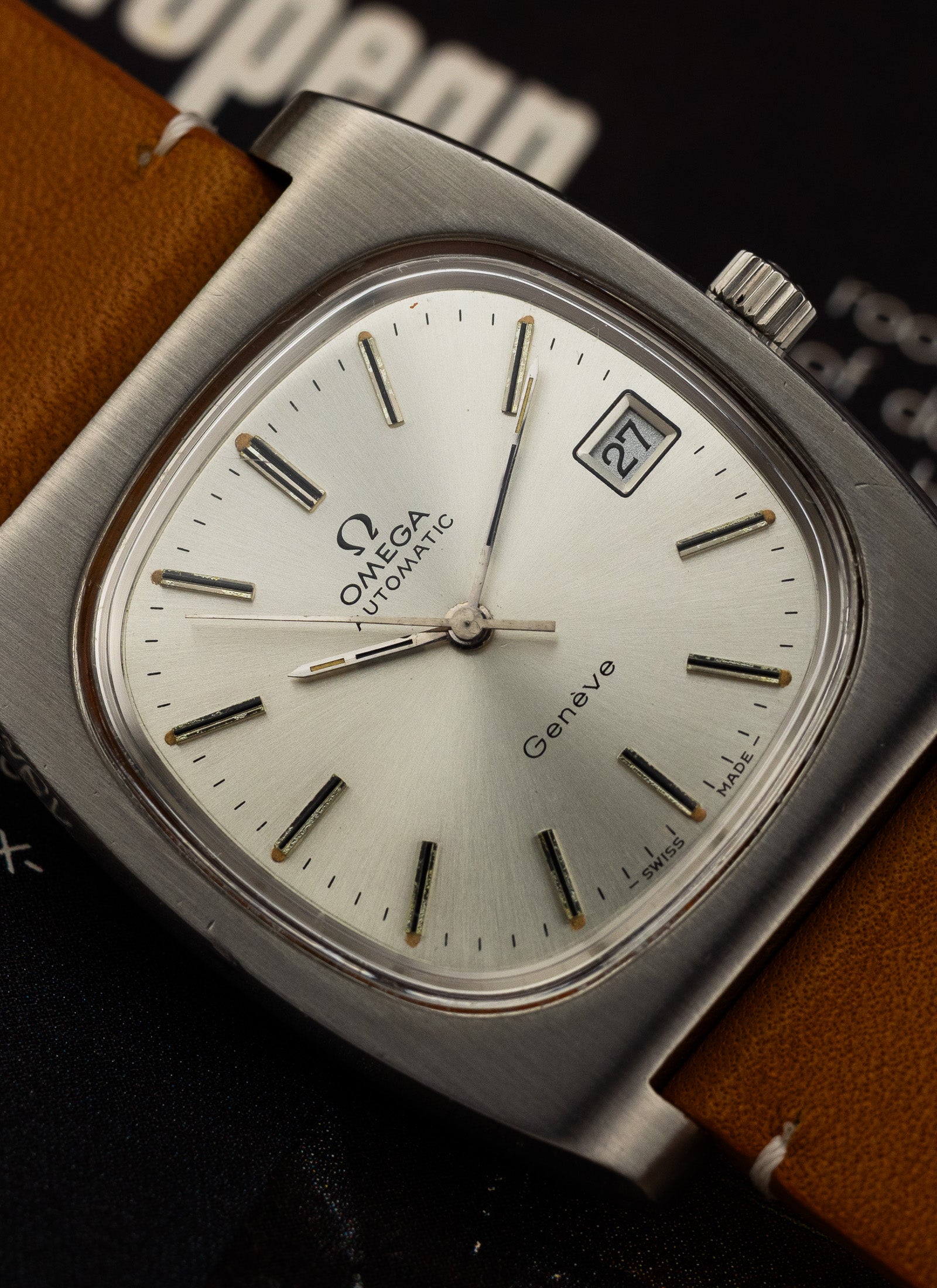 1974 Omega Geneve TV Dial 166.0190 cal. 1012 Serviced