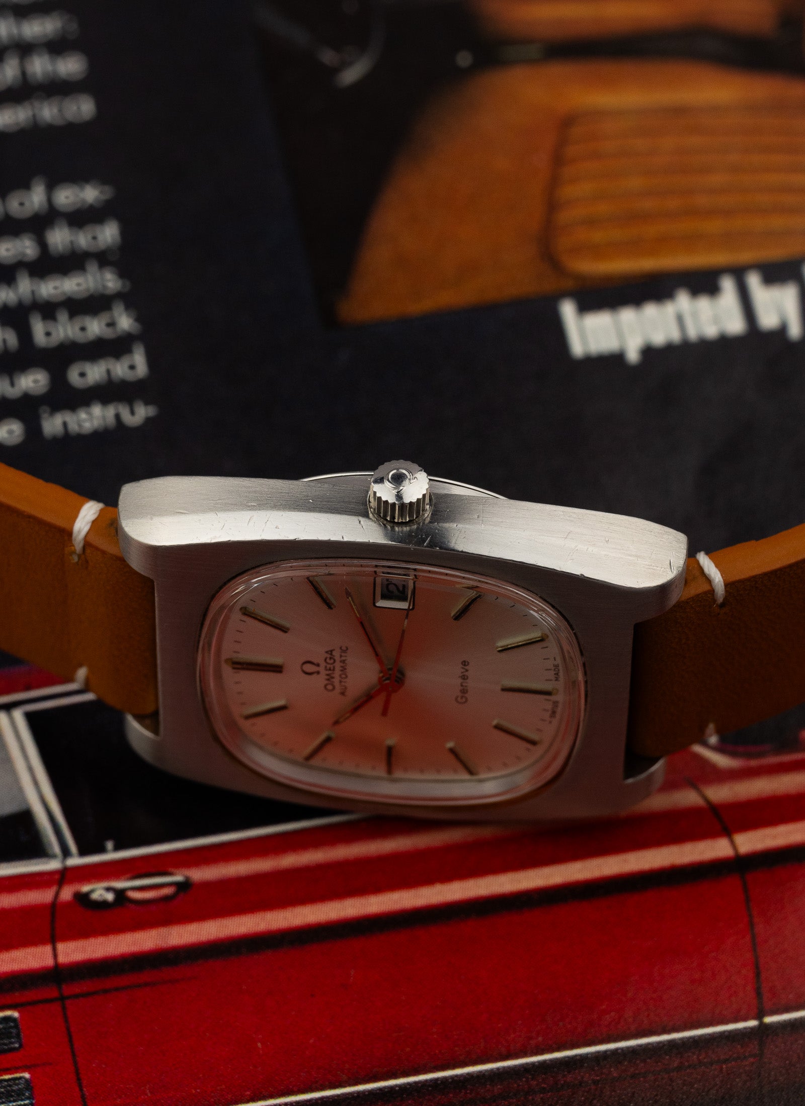 1974 Omega Geneve TV Dial 166.0190 cal. 1012 Serviced
