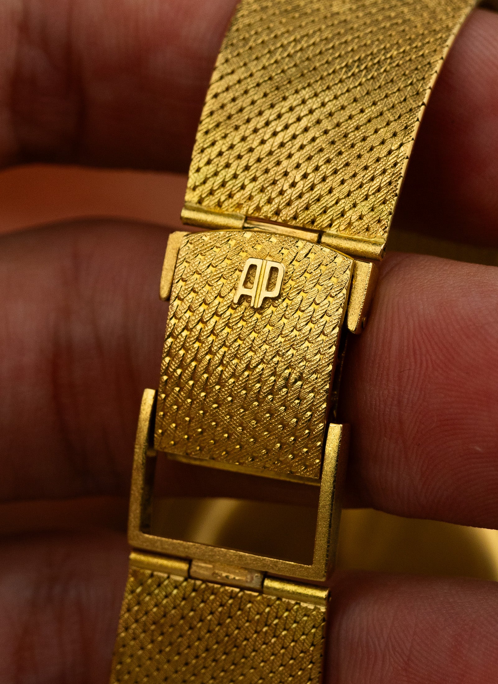 1960s Audemars Piguet Integrated Gold Dresswatch Ultra Thin