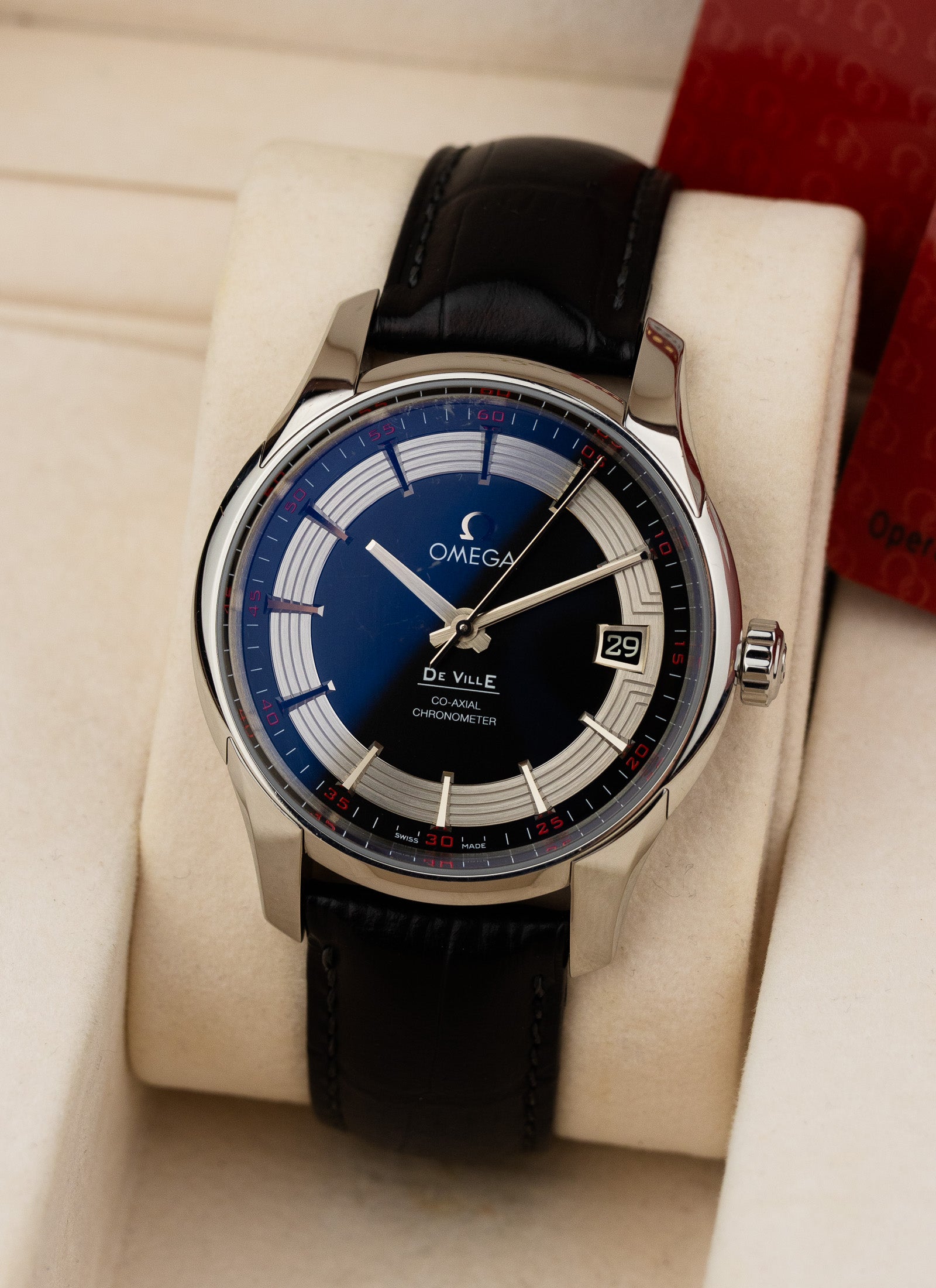 Omega De Ville Hour Vision Co-Axial Chronometer 431.33.41.21.01.001 | 41 mm | Box & Chronometer Certificate
