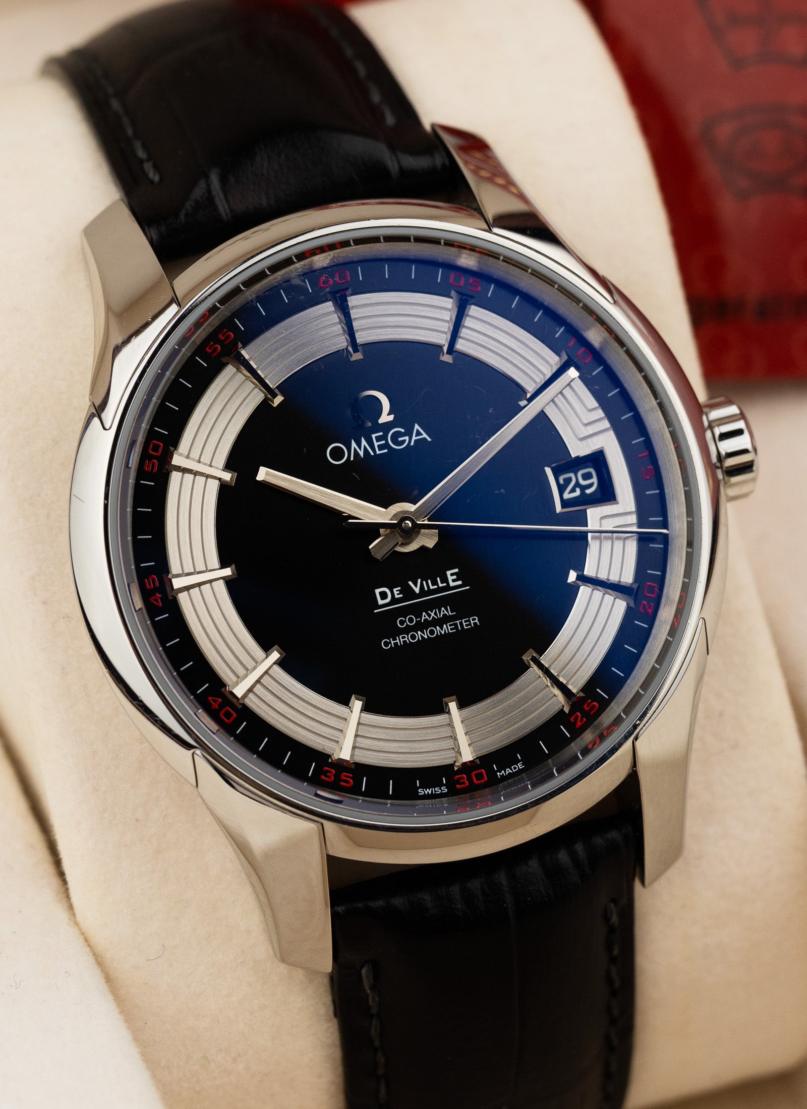 Omega De Ville Hour Vision Co-Axial Chronometer 431.33.41.21.01.001 | 41 mm | Box & Chronometer Certificate