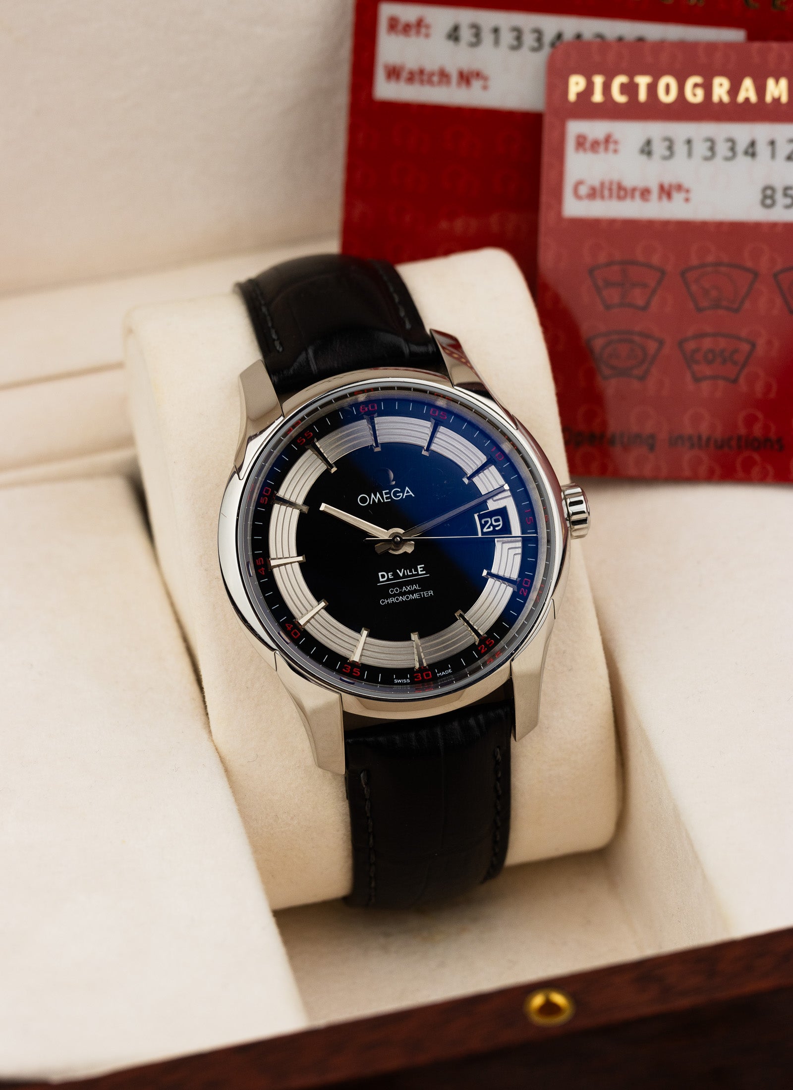 Omega De Ville Hour Vision Co-Axial Chronometer 431.33.41.21.01.001 | 41 mm | Box & Chronometer Certificate
