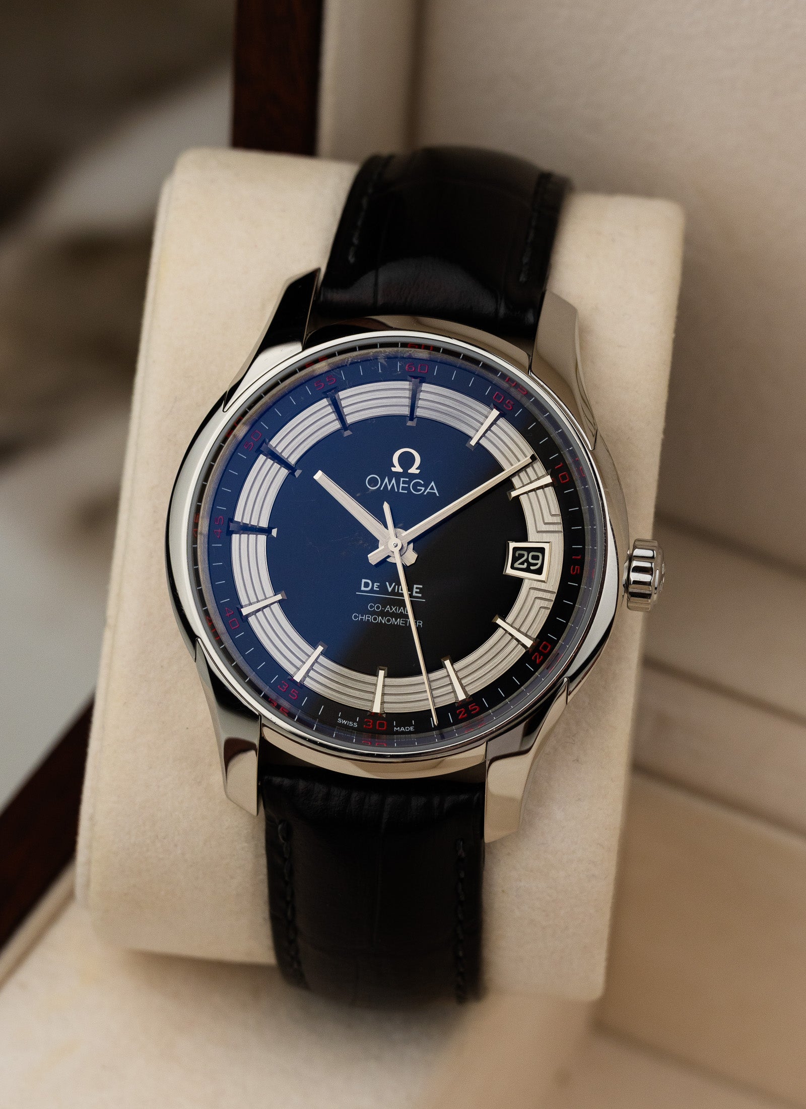 Omega De Ville Hour Vision Co-Axial Chronometer 431.33.41.21.01.001 | 41 mm | Box & Chronometer Certificate
