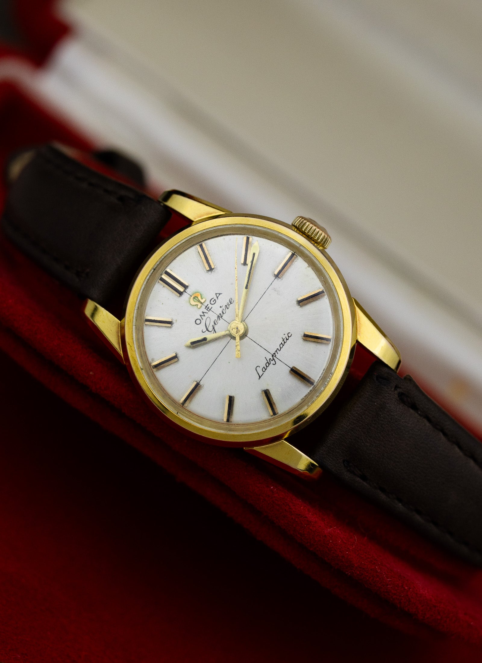 1962 Lady Omega Geneve Ladymatic 2978-61-SC cal. 455 Serviced Box