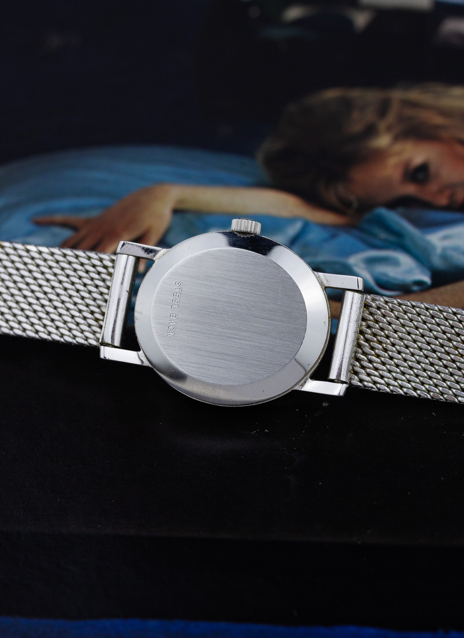 1970s Lady Omega Geneve Blue Ellipse Dial 511.0411 cal. 625 Box