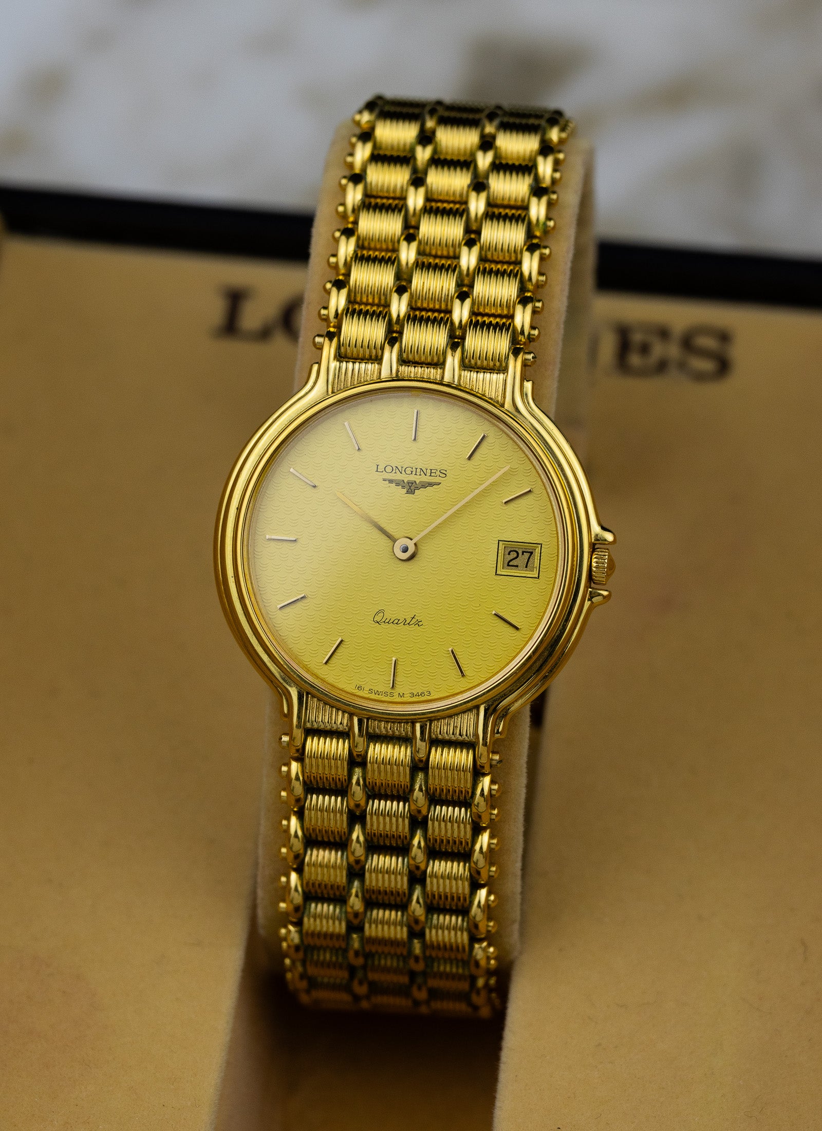1990s Longines Flagship 3359 161 cal. L161.2 Box