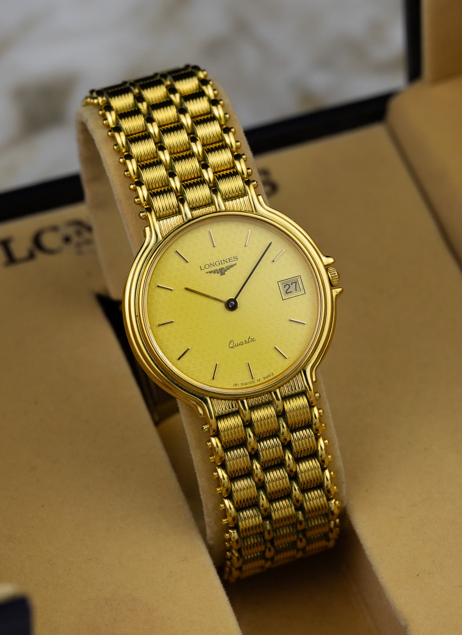 1990s Longines Flagship 3359 161 cal. L161.2 Box