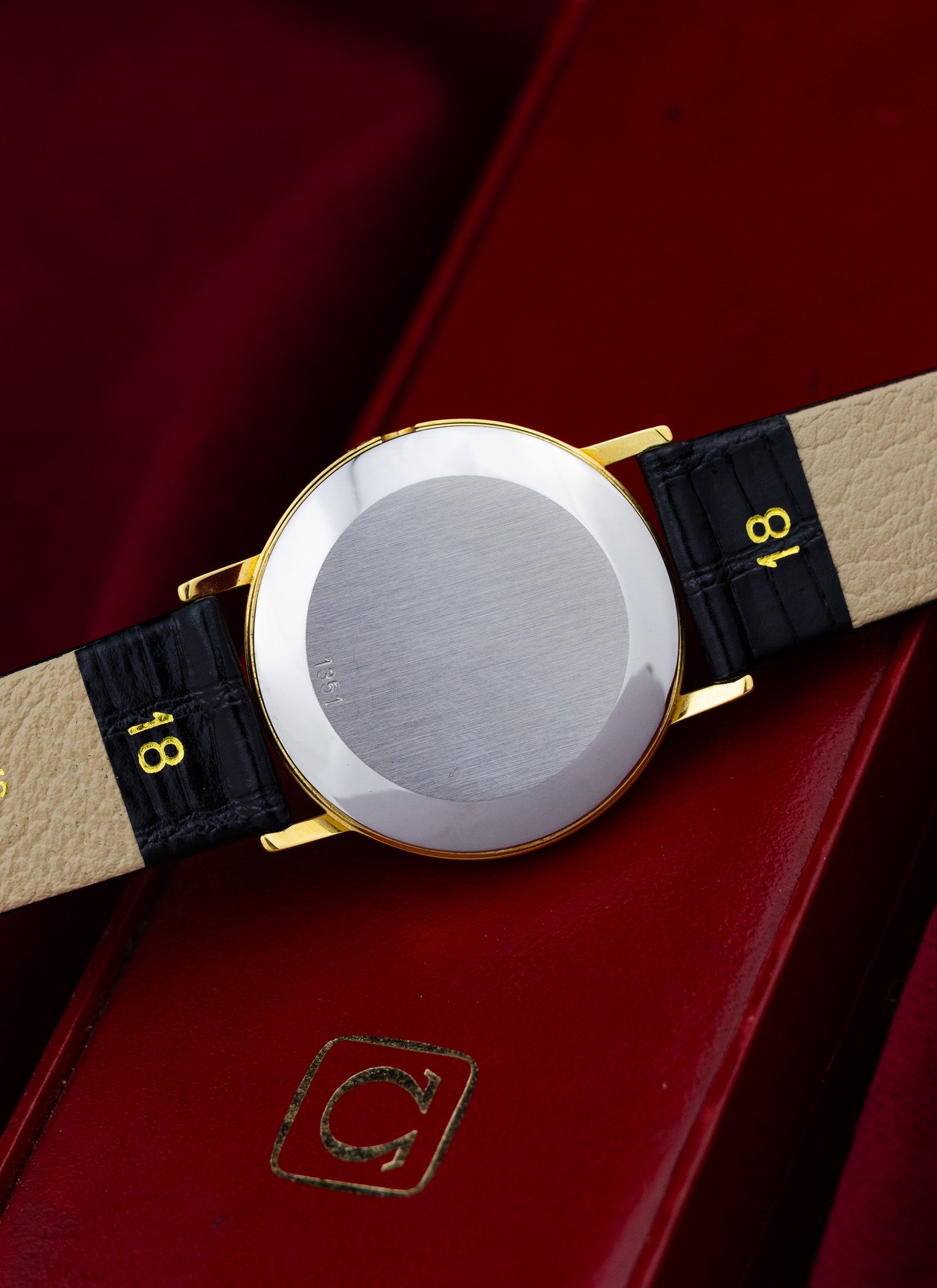 1980s Omega De Ville Waffle Dial 191.0092 cal. 1351 Box
