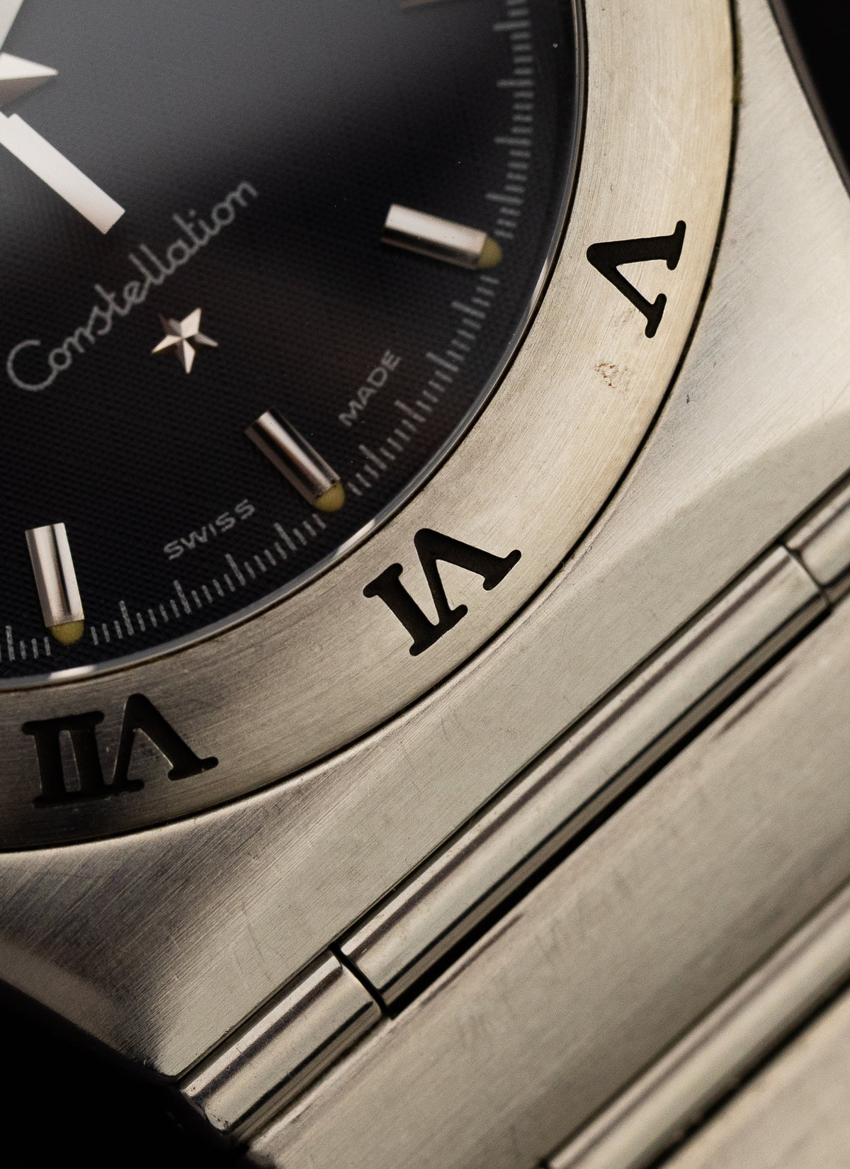 90s Omega Constellation Manhattan Grey Dial 1512.40 cal. 1532