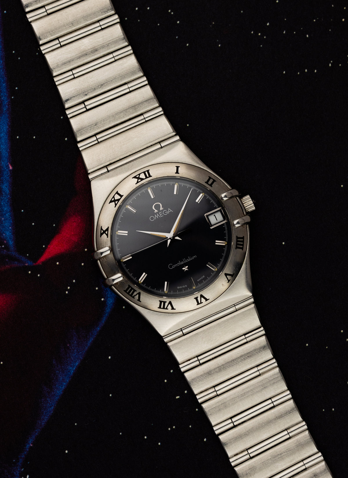 90s Omega Constellation Manhattan Grey Dial 1512.40 cal. 1532
