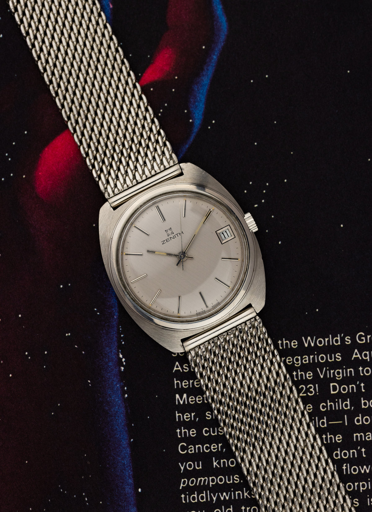 Zenith Surf Linen Dial Manual cal. 257C