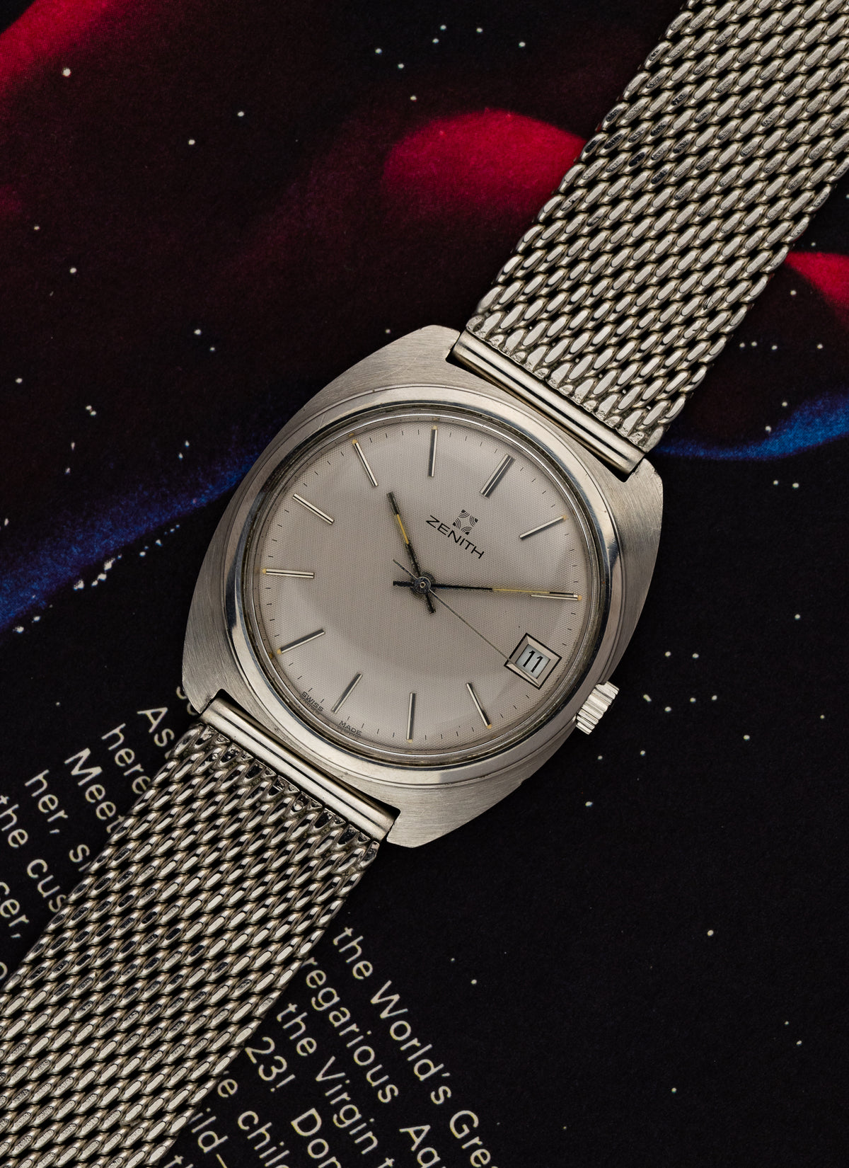 Zenith Surf Linen Dial Manual cal. 257C