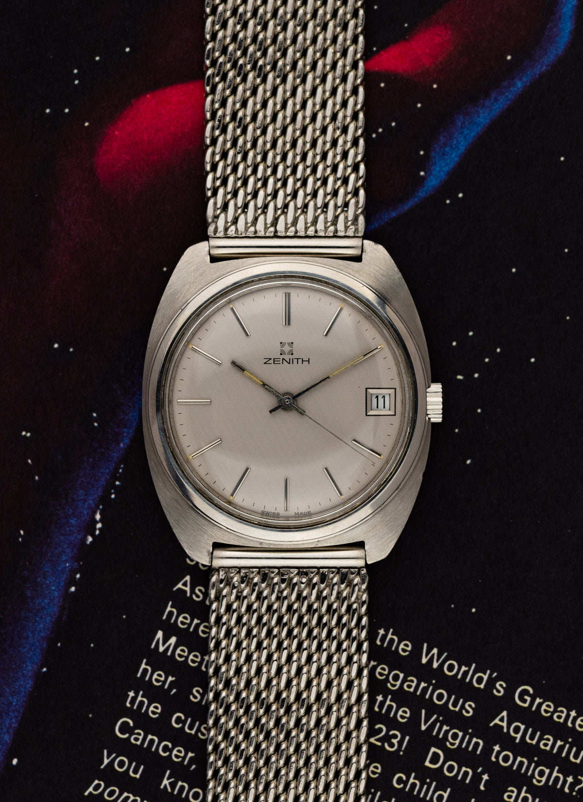 Zenith Surf Linen Dial Manual cal. 257C
