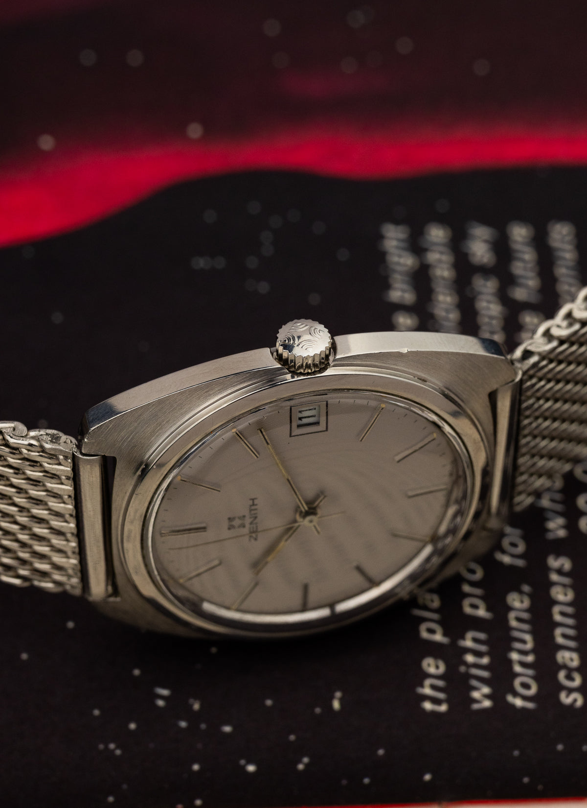 Zenith Surf Linen Dial Manual cal. 257C