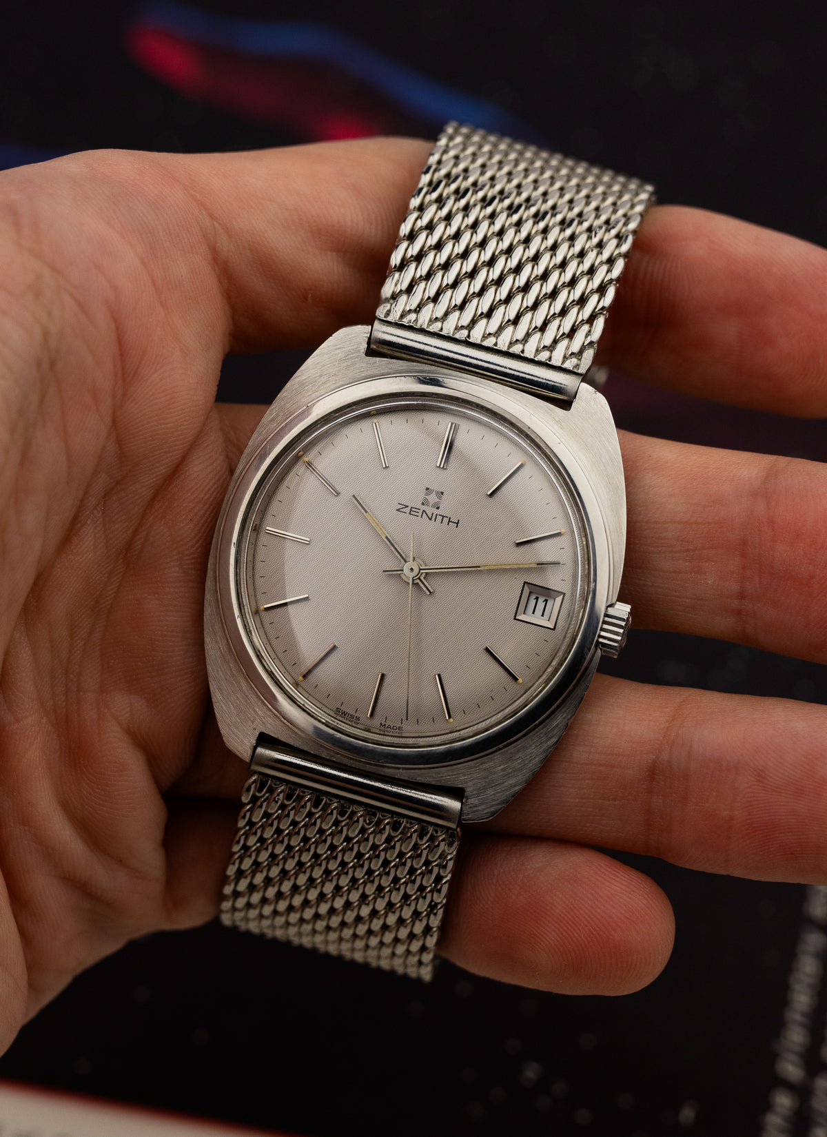Zenith Surf Linen Dial Manual cal. 257C