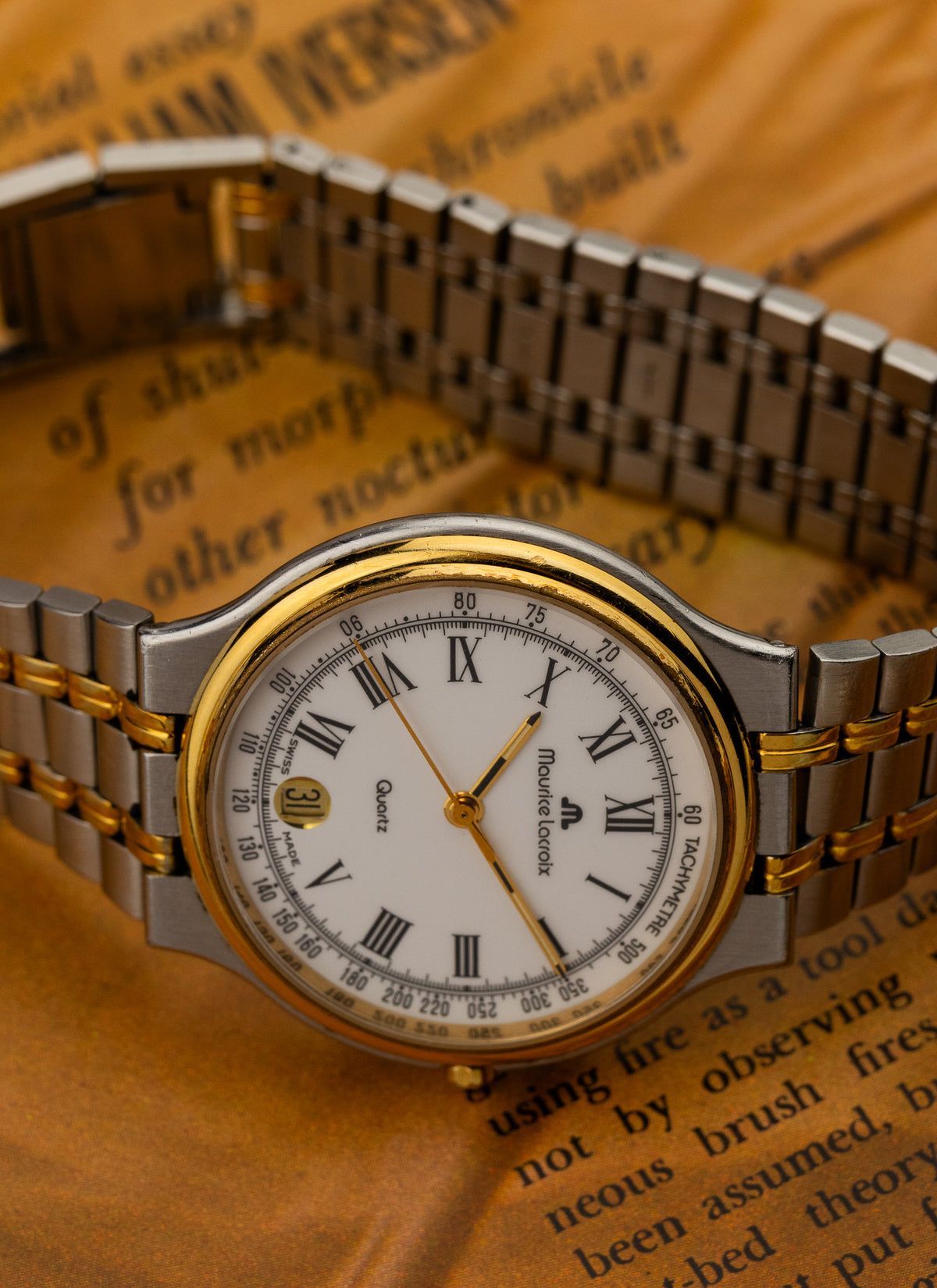 Maurice Lacroix Quartz Date Bicolor Ref. 92264