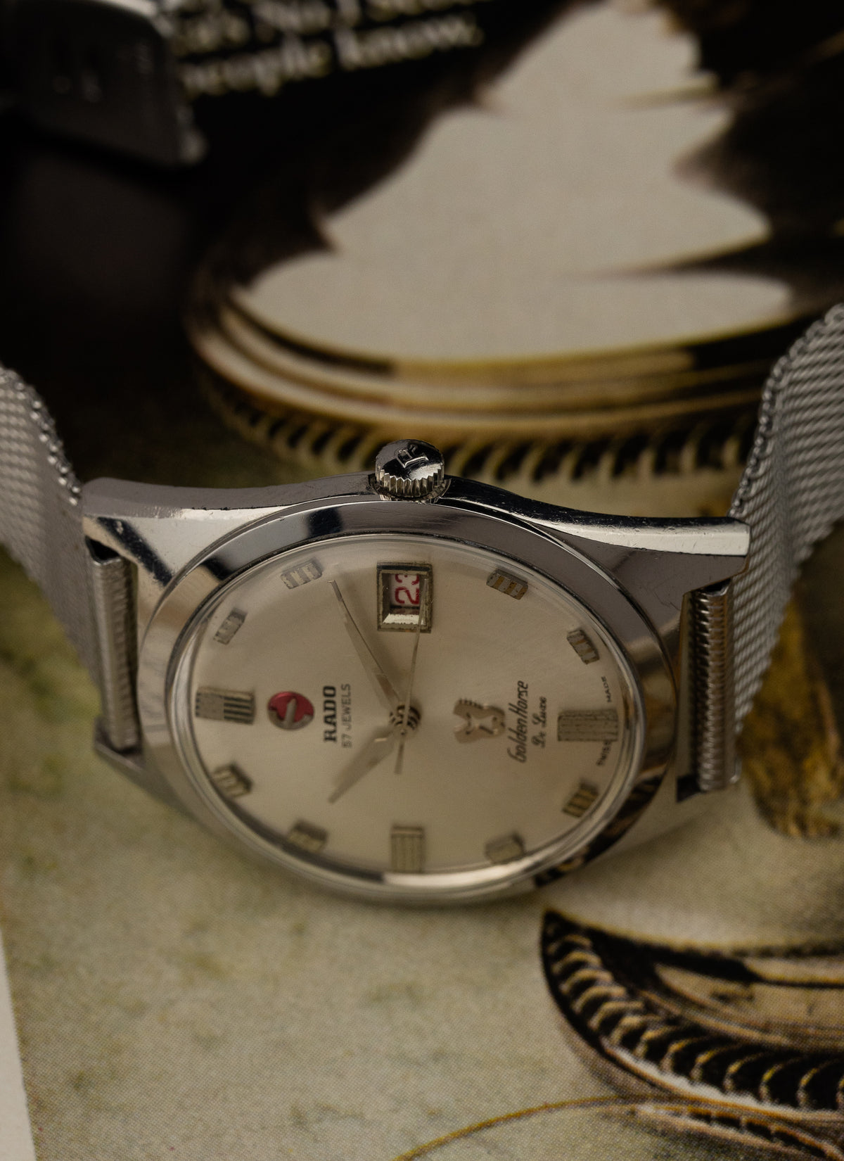 1970s Rado Golden Horse De Luxe 11804 Serviced