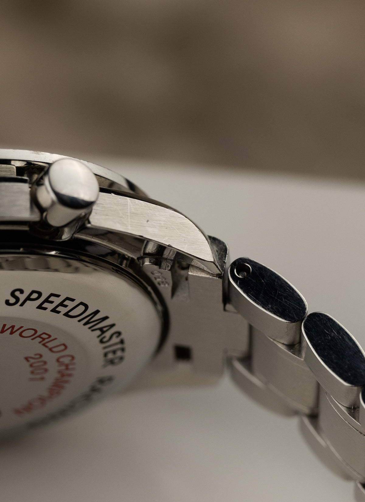 2001 Omega Speedmaster Racing Michael Schumacher Carbon 3519.50.00 cal. 1152 Serviced