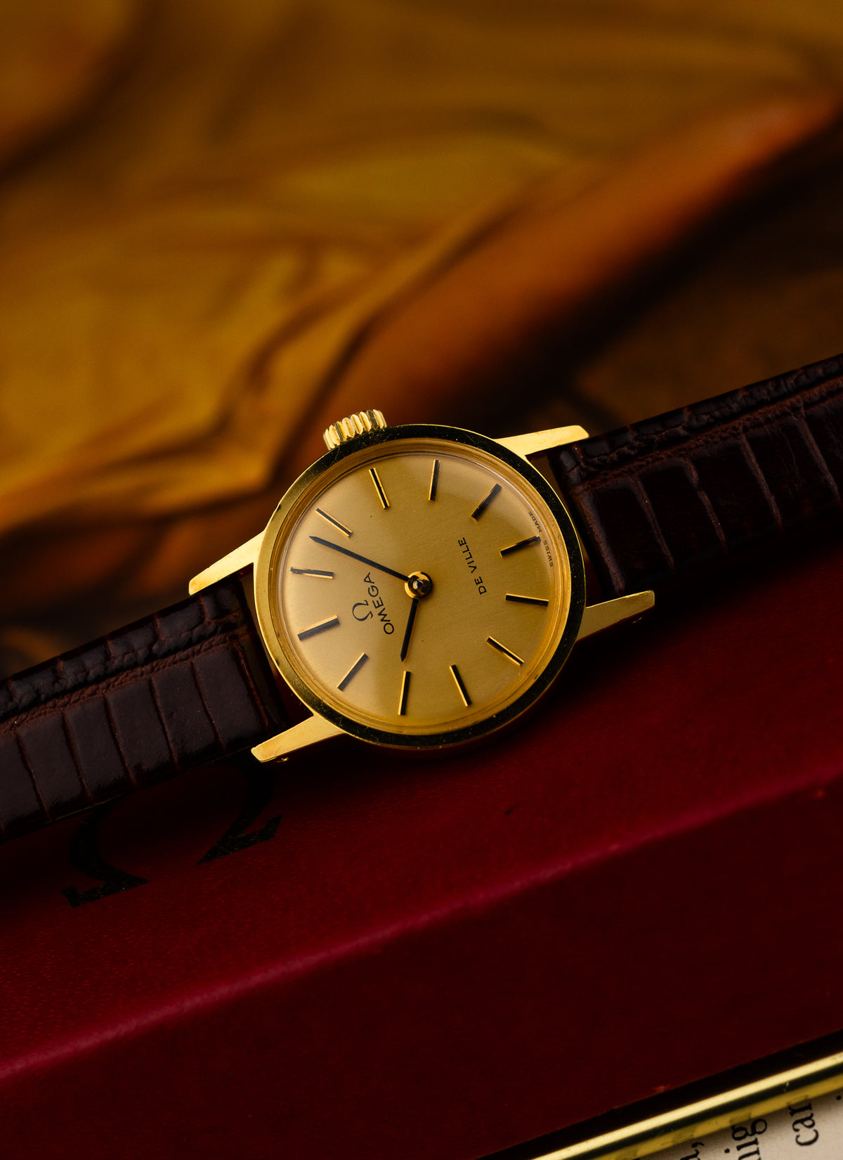 1973 Lady Omega De Ville 511.773 cal. 625 Serviced Box