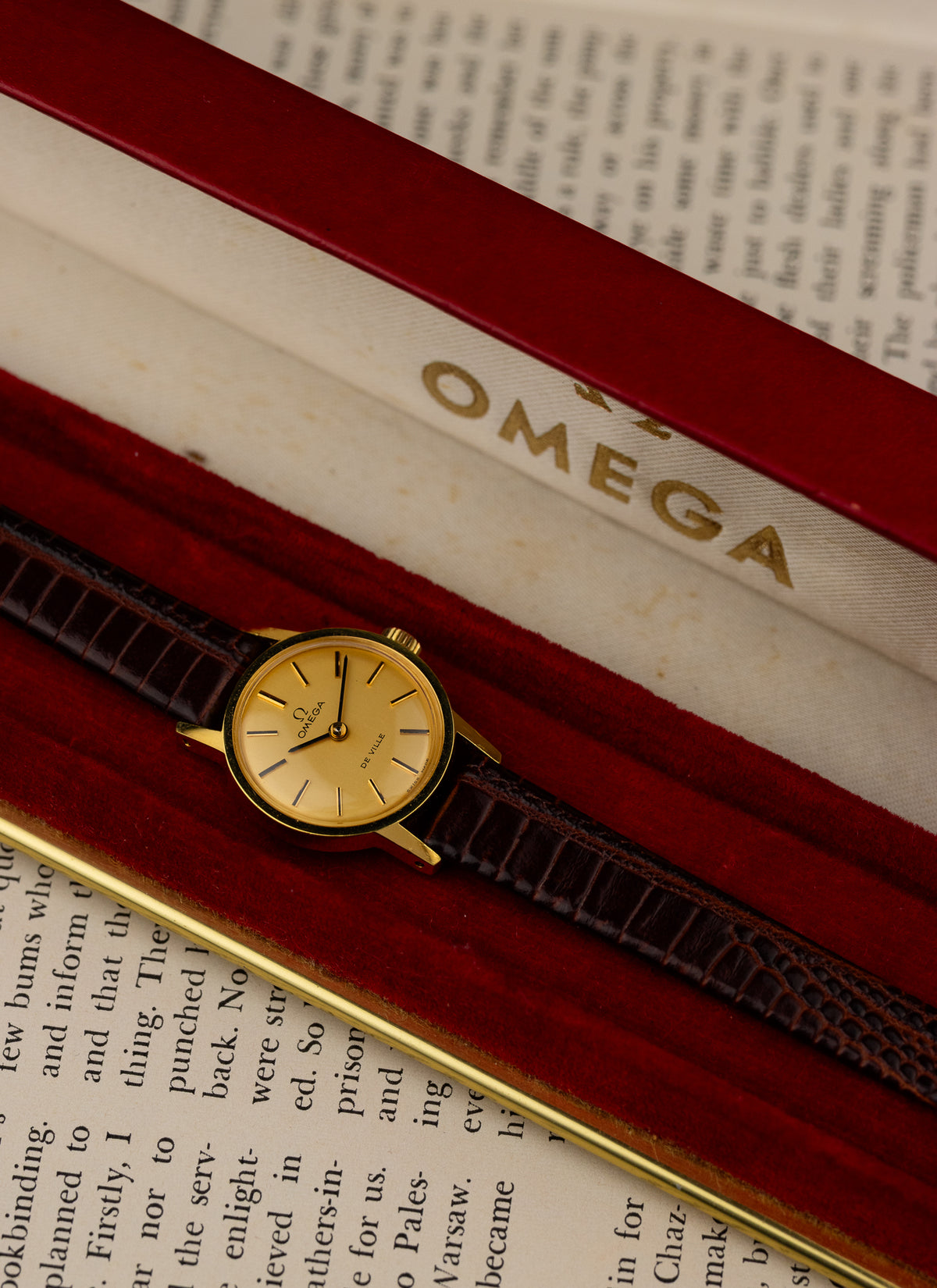 1973 Lady Omega De Ville 511.773 cal. 625 Serviced Box