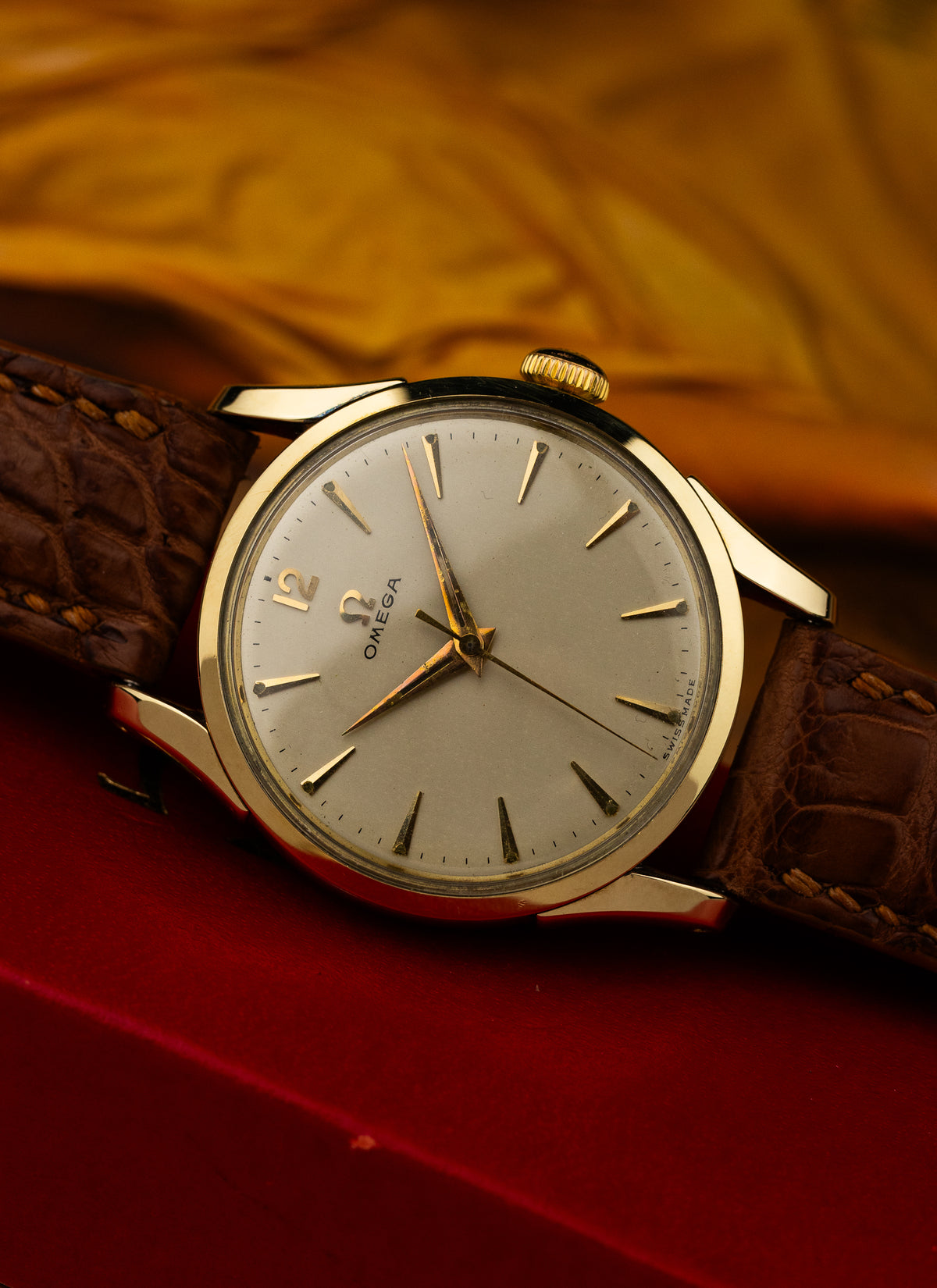 1952 Omega Gold Cap 2640-10SC cal. 283 Serviced Box