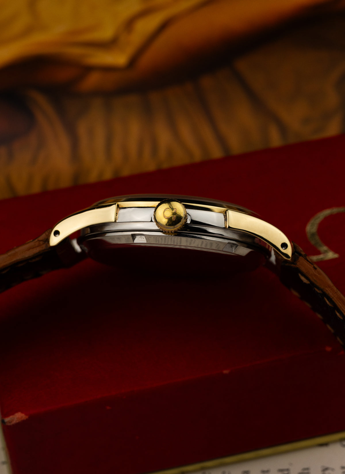 1952 Omega Gold Cap 2640-10SC cal. 283 Serviced Box