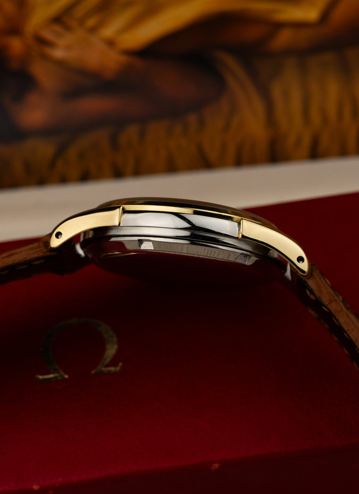 1952 Omega Gold Cap 2640-10SC cal. 283 Serviced Box