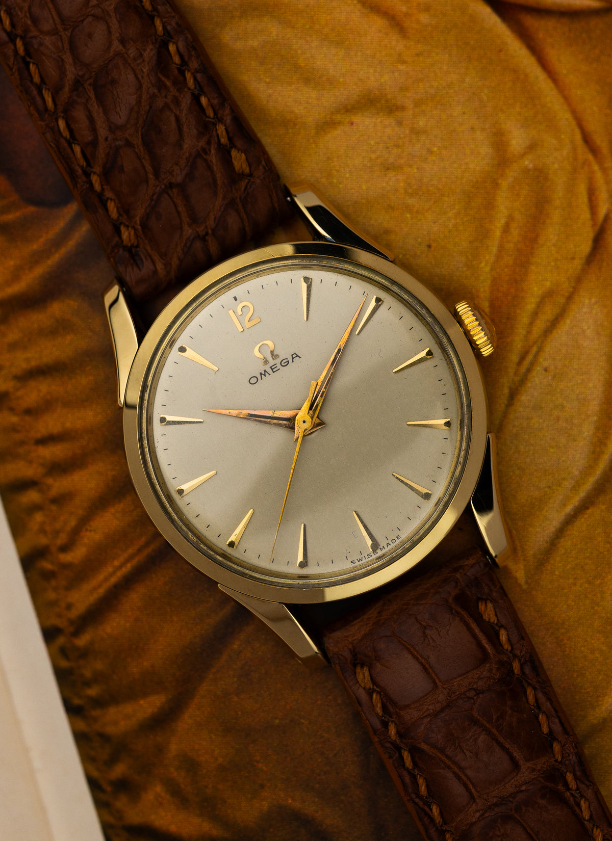 1952 Omega Gold Cap 2640-10SC cal. 283 Serviced Box