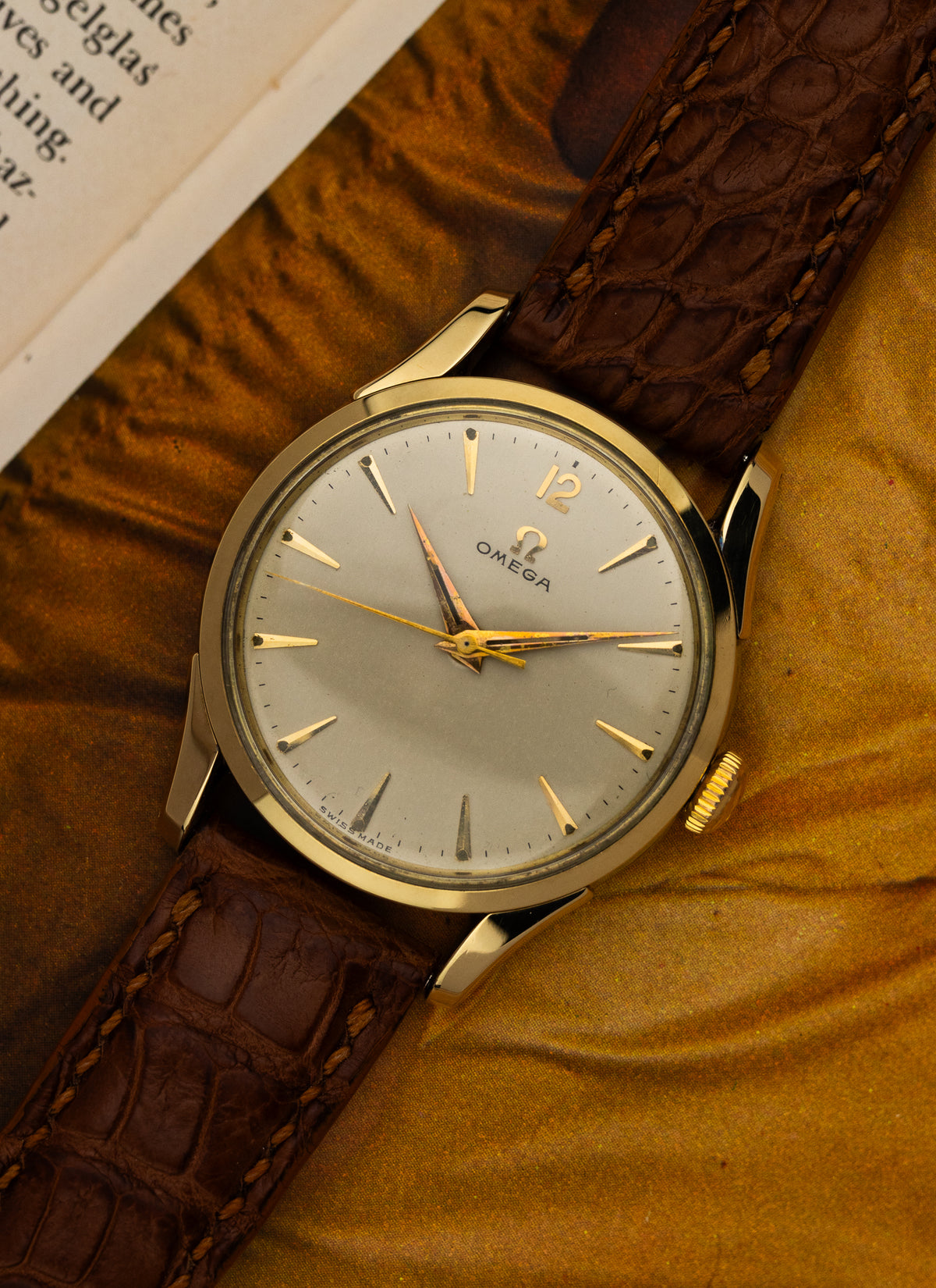 1952 Omega Gold Cap 2640-10SC cal. 283 Serviced Box