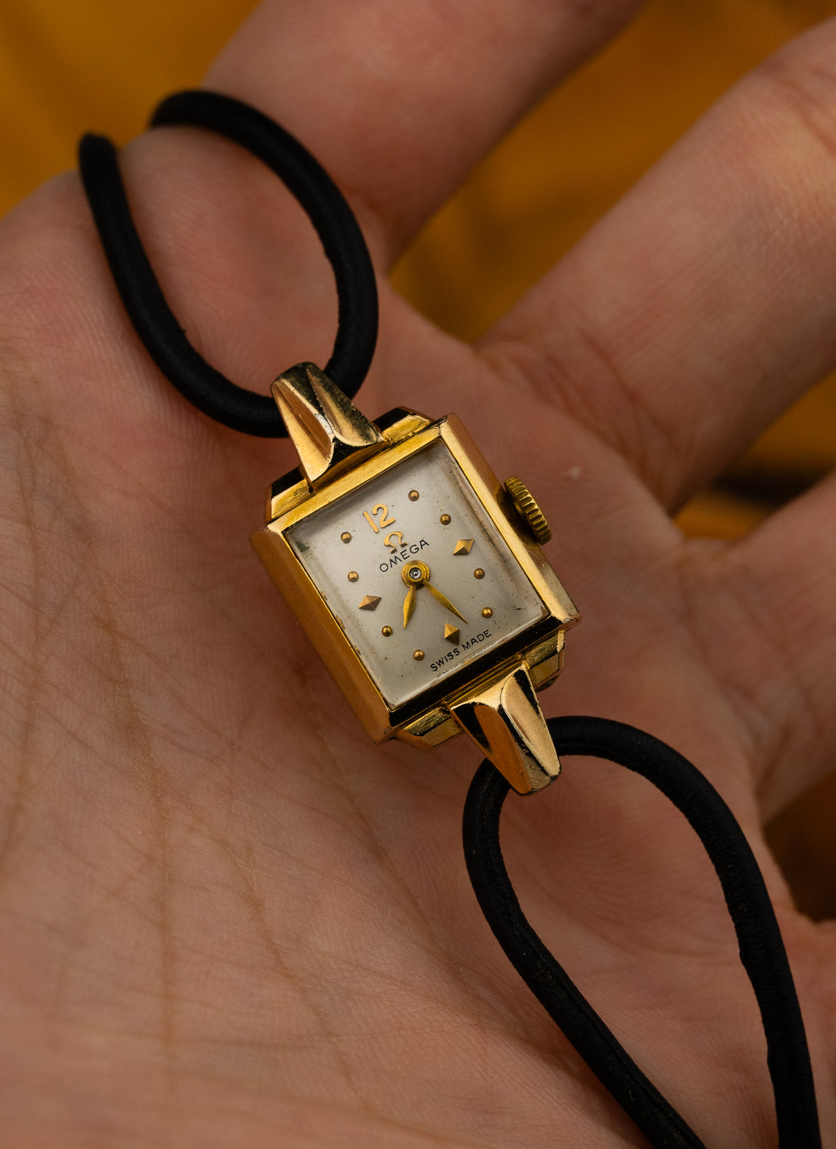 1950 Lady Omega Cocktail Watch C3906-5 cal. 244 Serviced Box