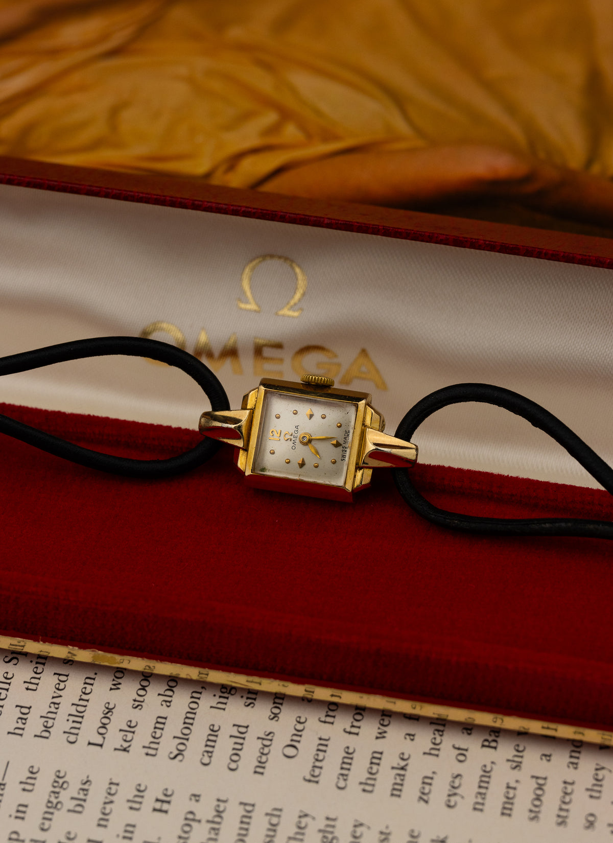 1950 Lady Omega Cocktail Watch C3906-5 cal. 244 Serviced Box
