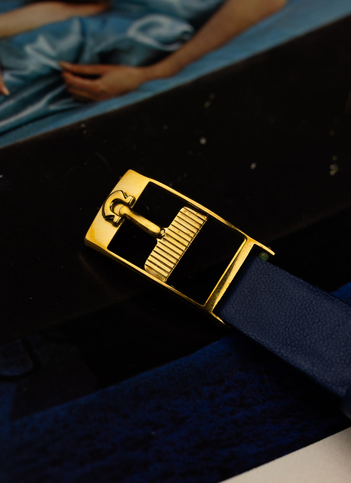 1974 Omega Geneve Navy Holo Dial 511.0469 cal. 625 Box