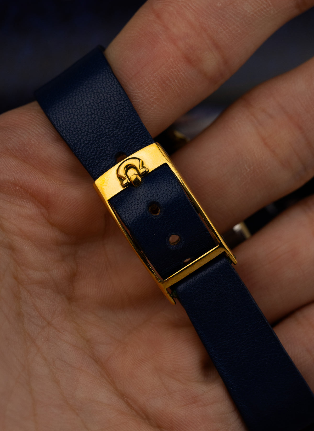 1974 Omega Geneve Navy Holo Dial 511.0469 cal. 625 Box