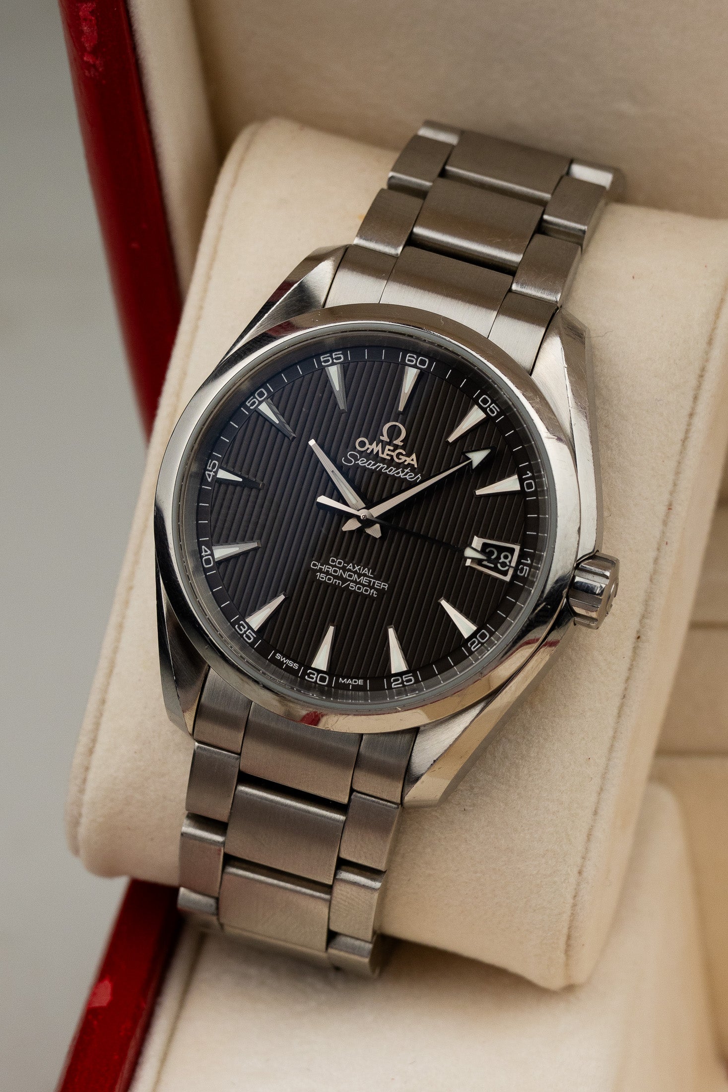 2012 Omega Seamaster Aqua Terra 231.10.39.21.06.001 cal. 8500 Box & Papers