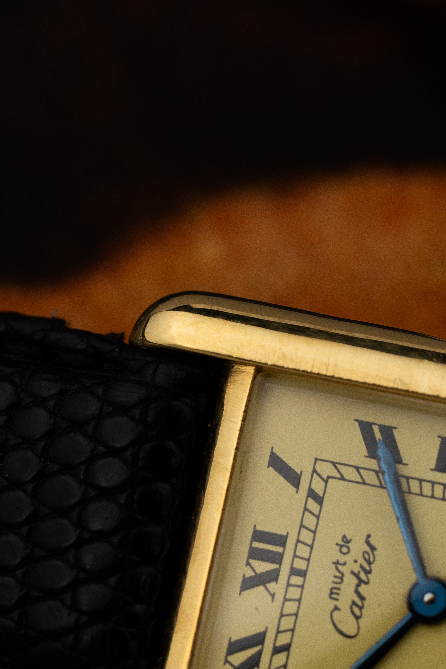 1990s Lady Must de Cartier Tank Ivory Roman Dial 2 66001
