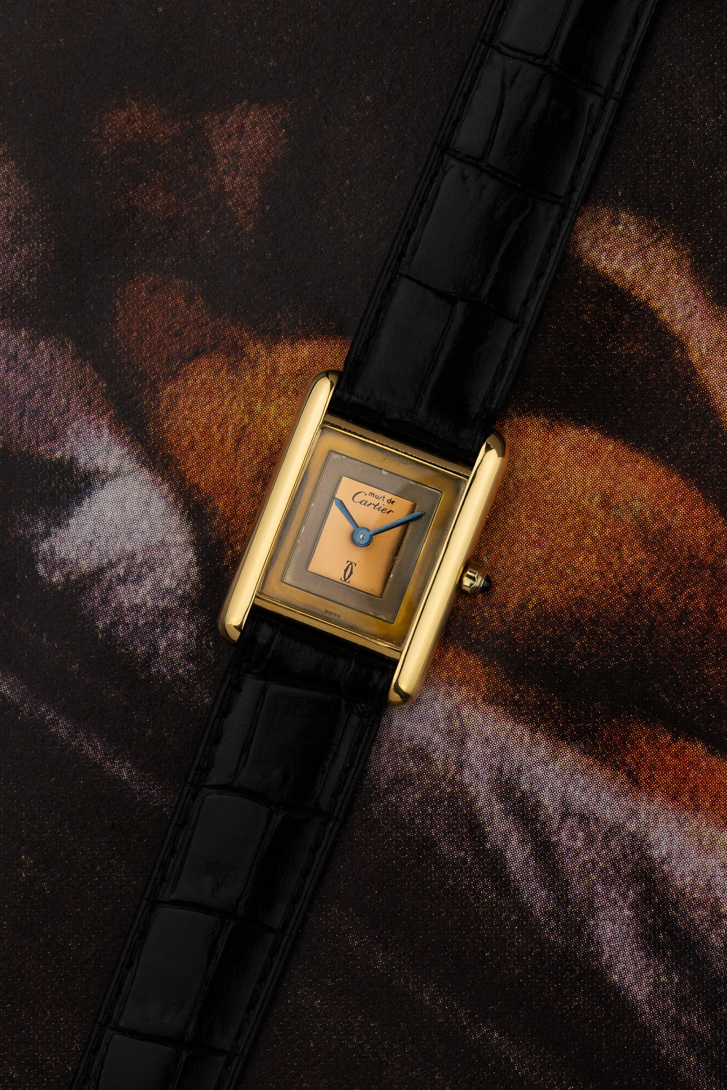 1990s Lady Must de Cartier Tank Trinity Dial 3 66001